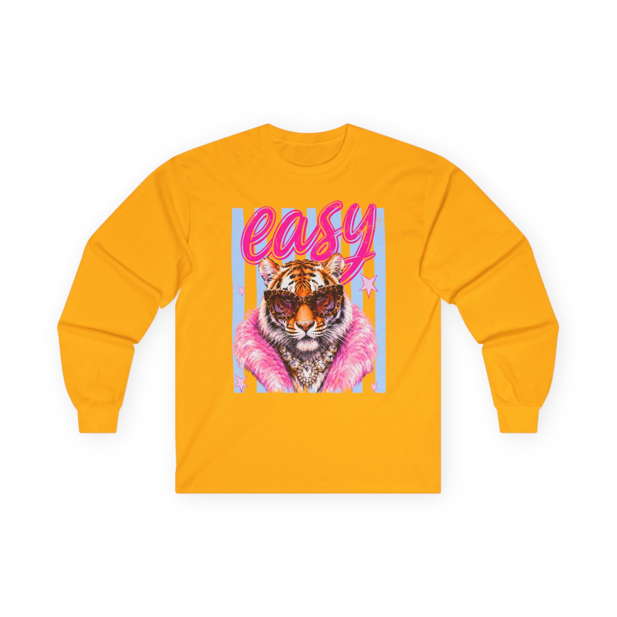 Easy Tiger Long Sleeve Tee - Gildan