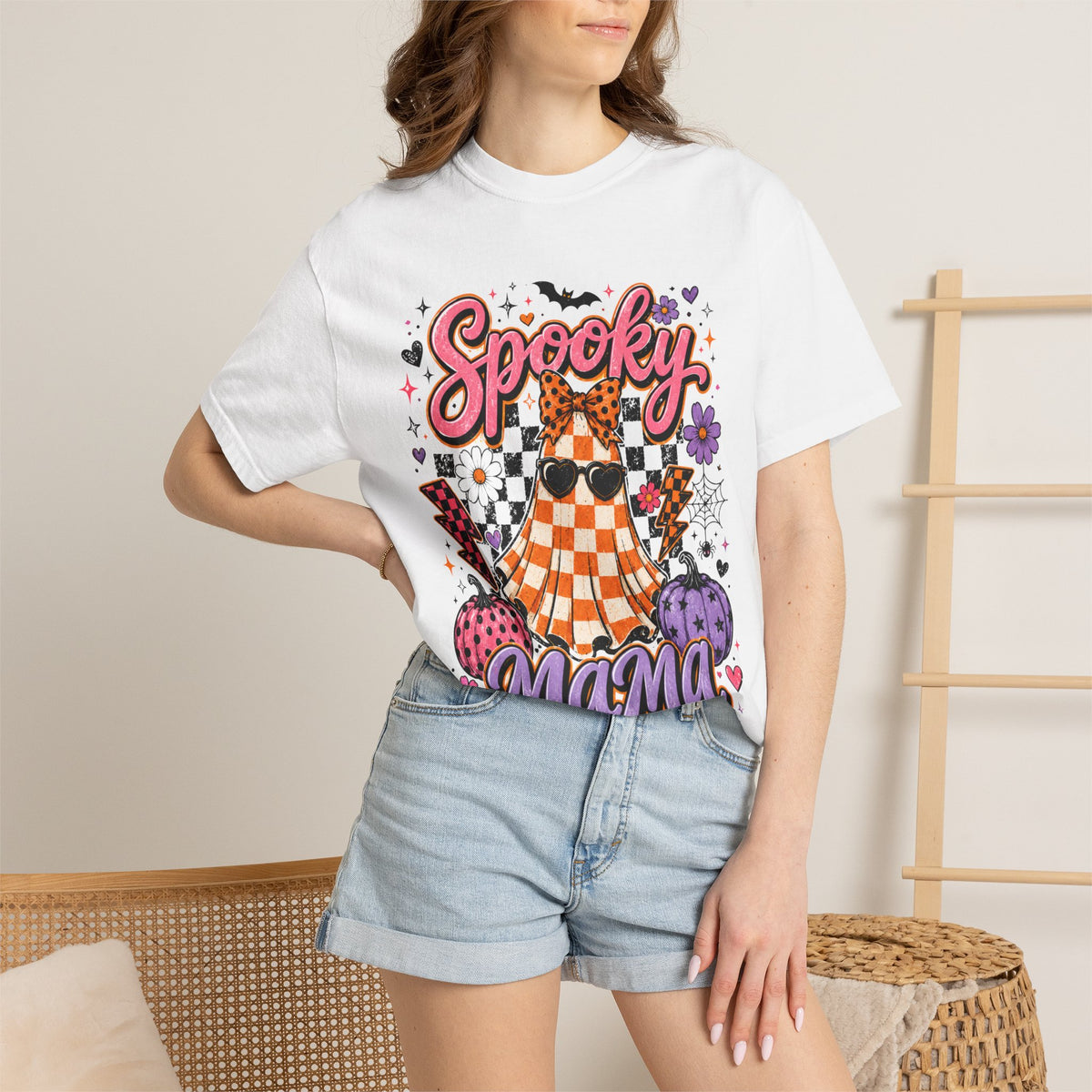 Spooky Mama Tee - Comfort Colors