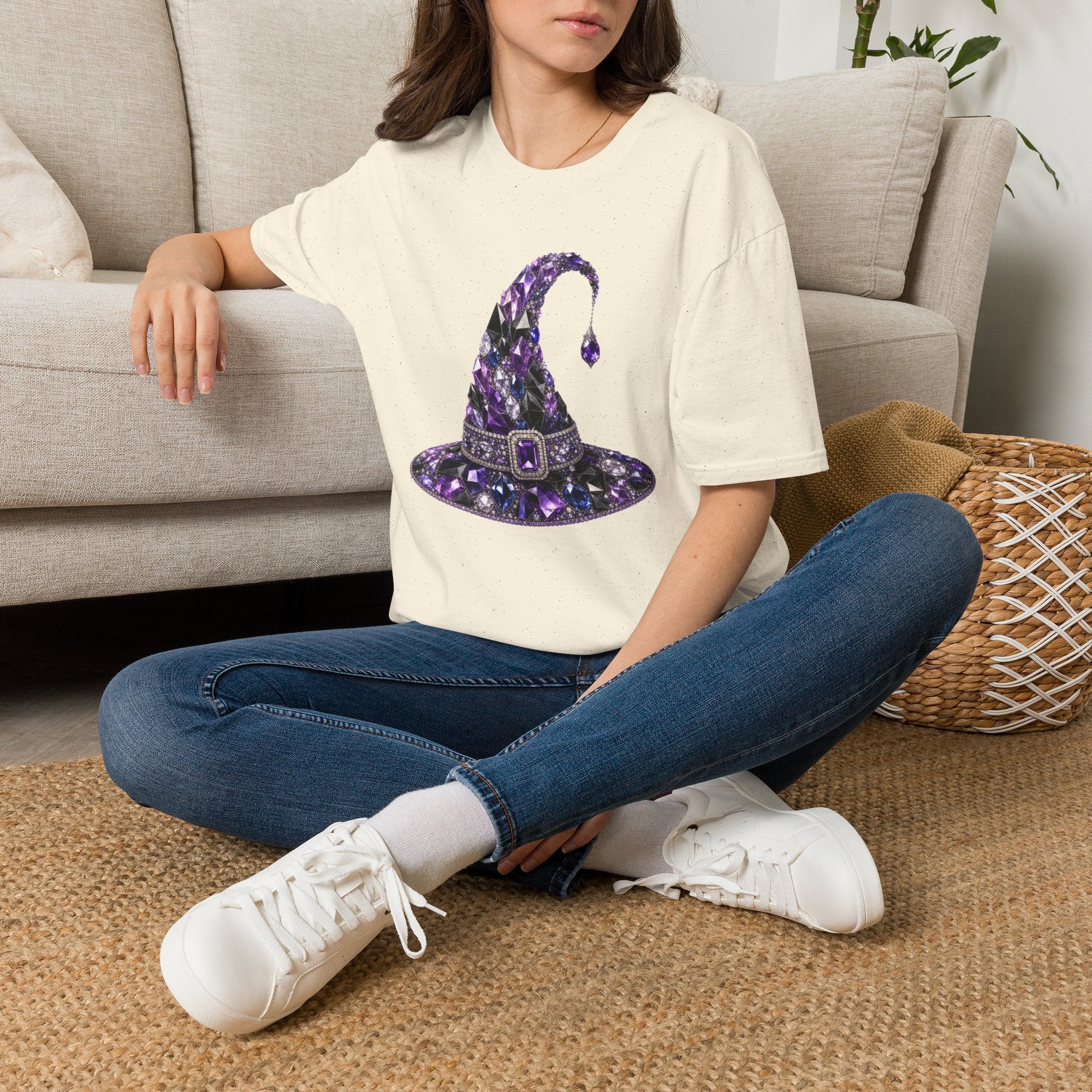 The Jeweled Witches Hat Tee - Gildan