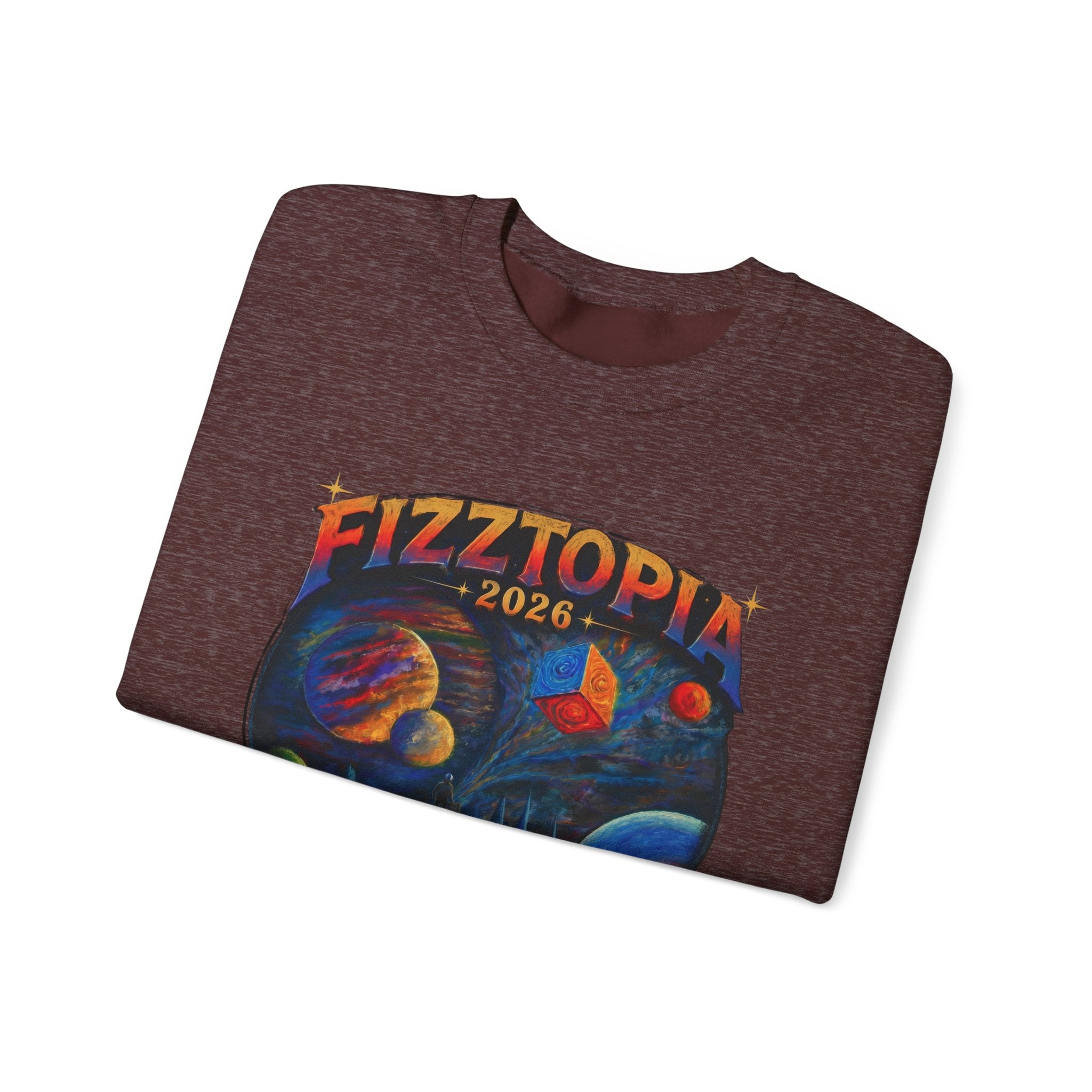 Daddy Ring Bomb's Fizztopia Galaxy Sweatshirt - Gildan