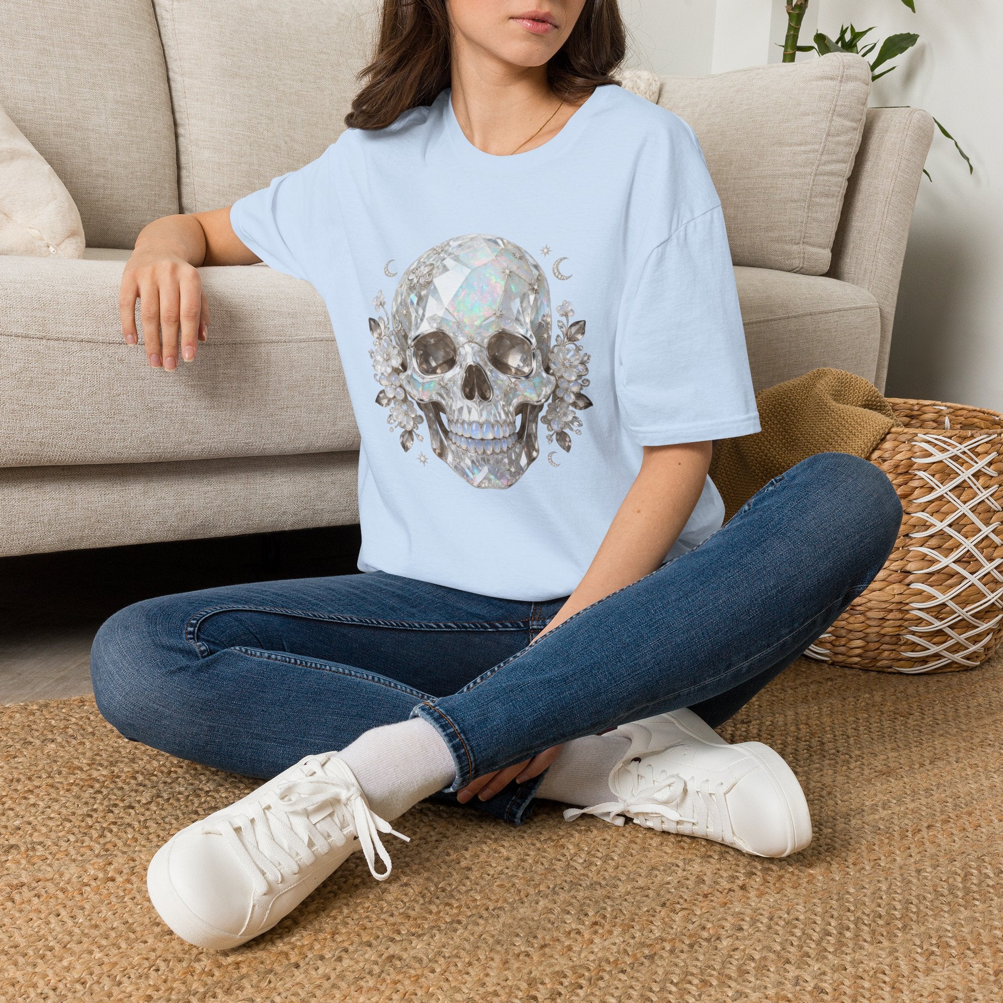 Moonstone Skull Tee - Gildan