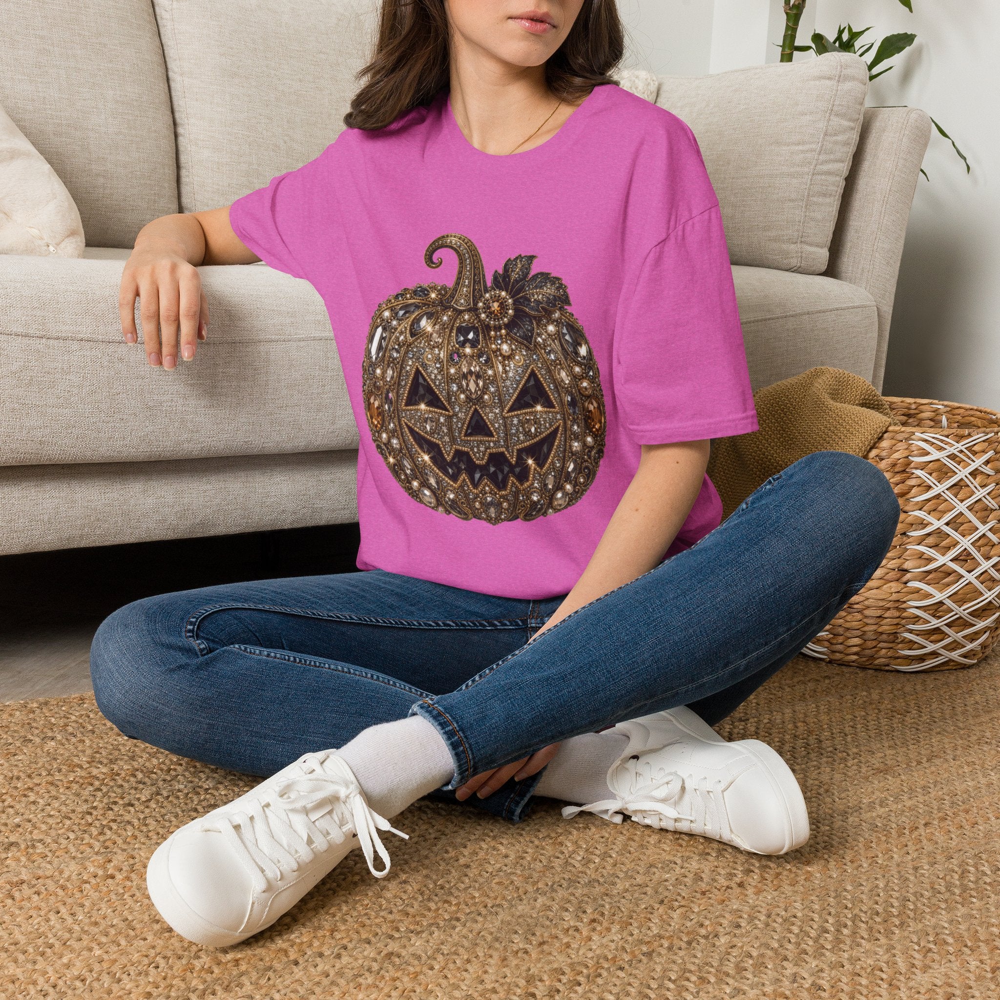 The Jeweled Pumpkin Tee - Gildan