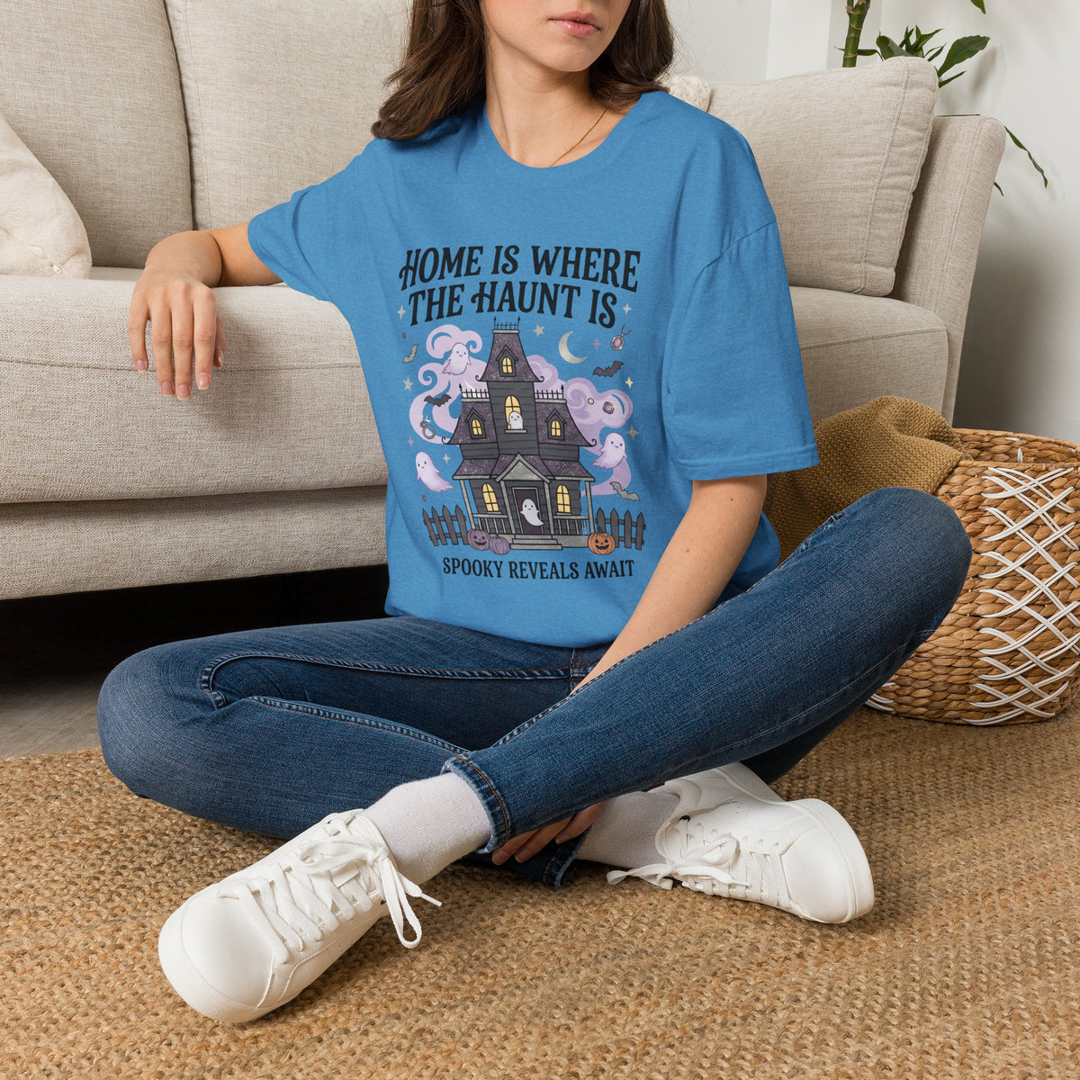 Home Is Where The Haunt Is Tee - Gildan