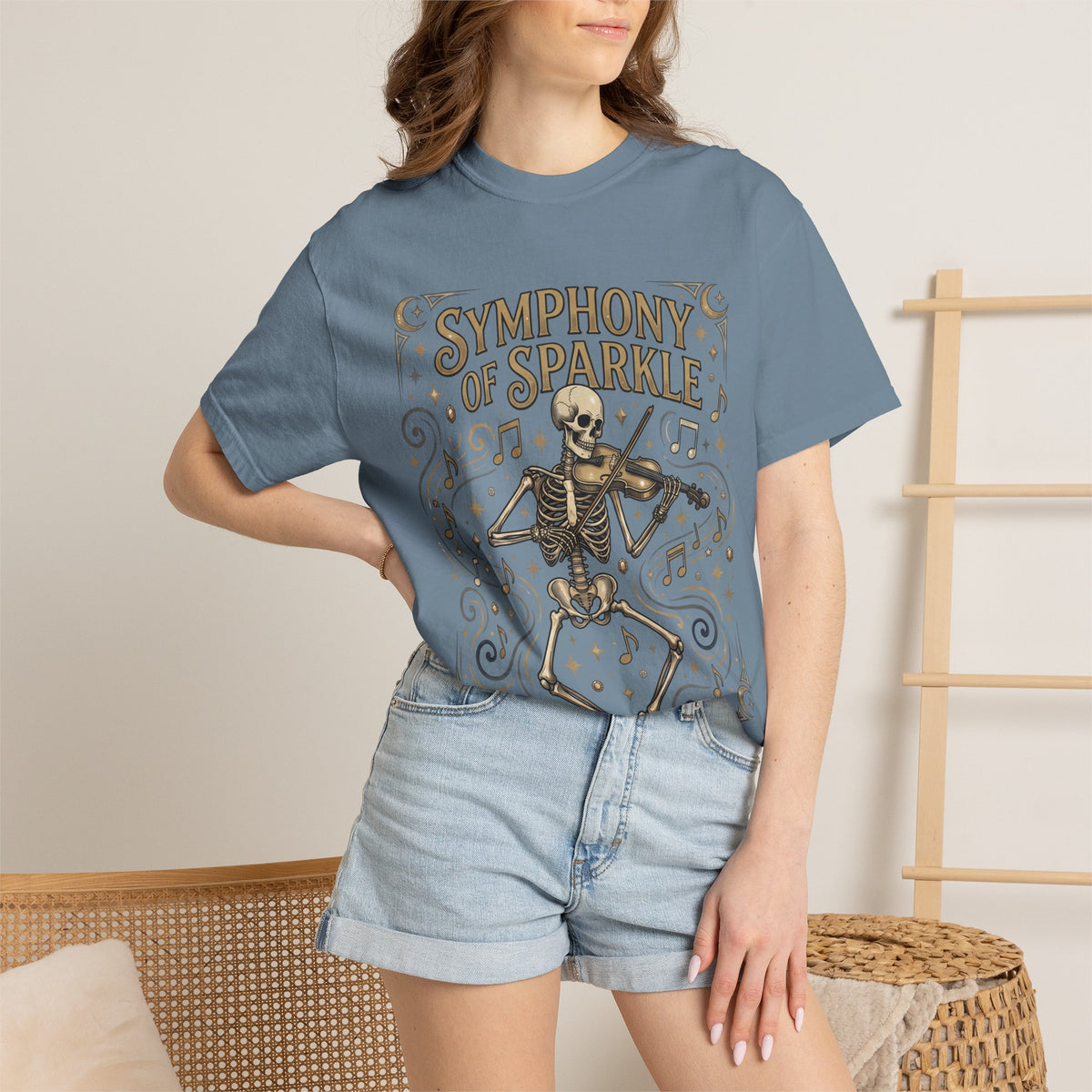 Symphony of Sparkle Tee (Rectangle) - Comfort Colors
