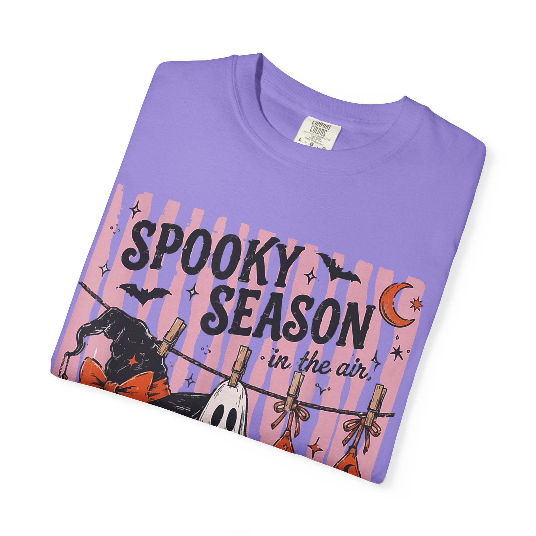 Spooky Season In The Air Tee - Comfort Colors