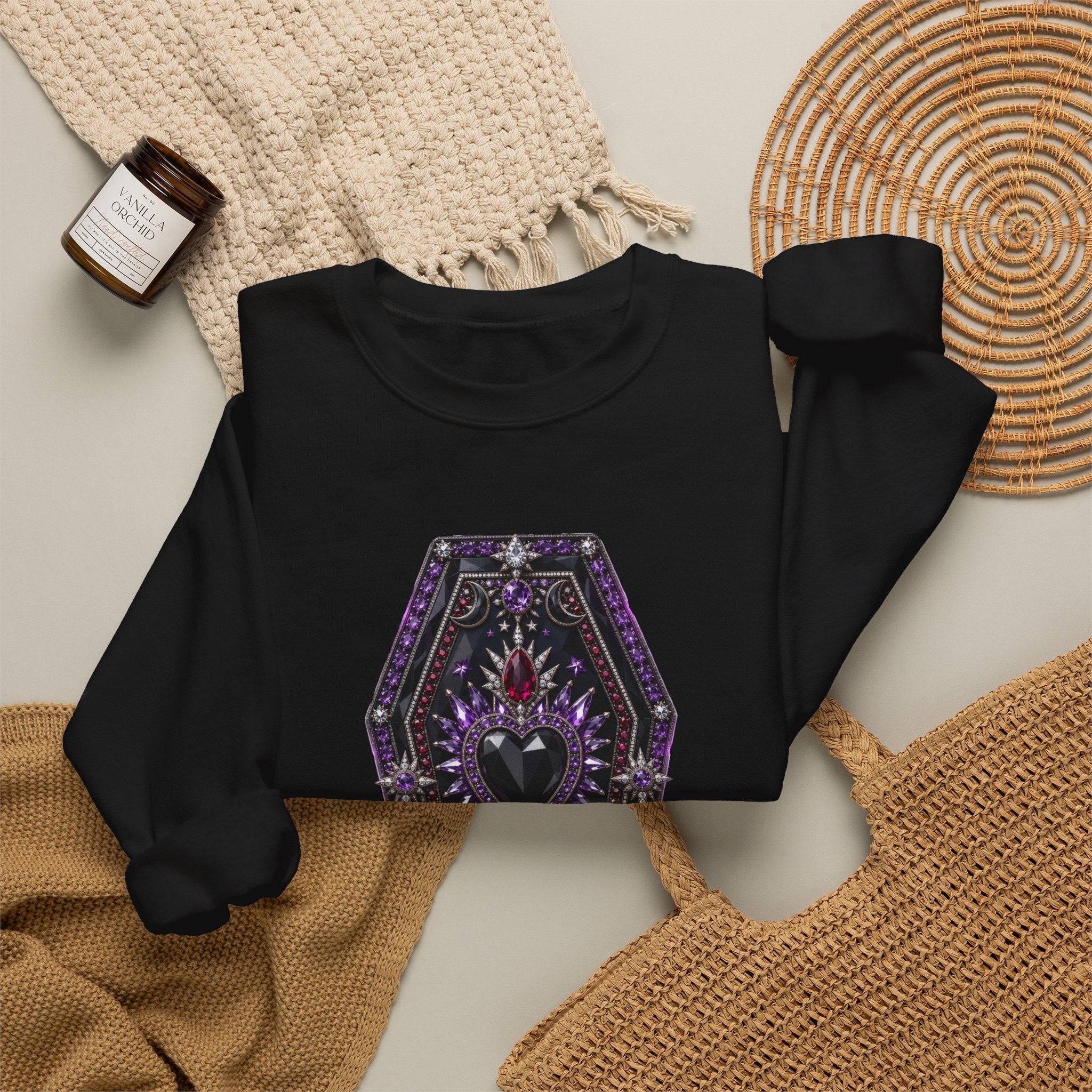 The Jeweled Crypt Sweatshirt - Gildan