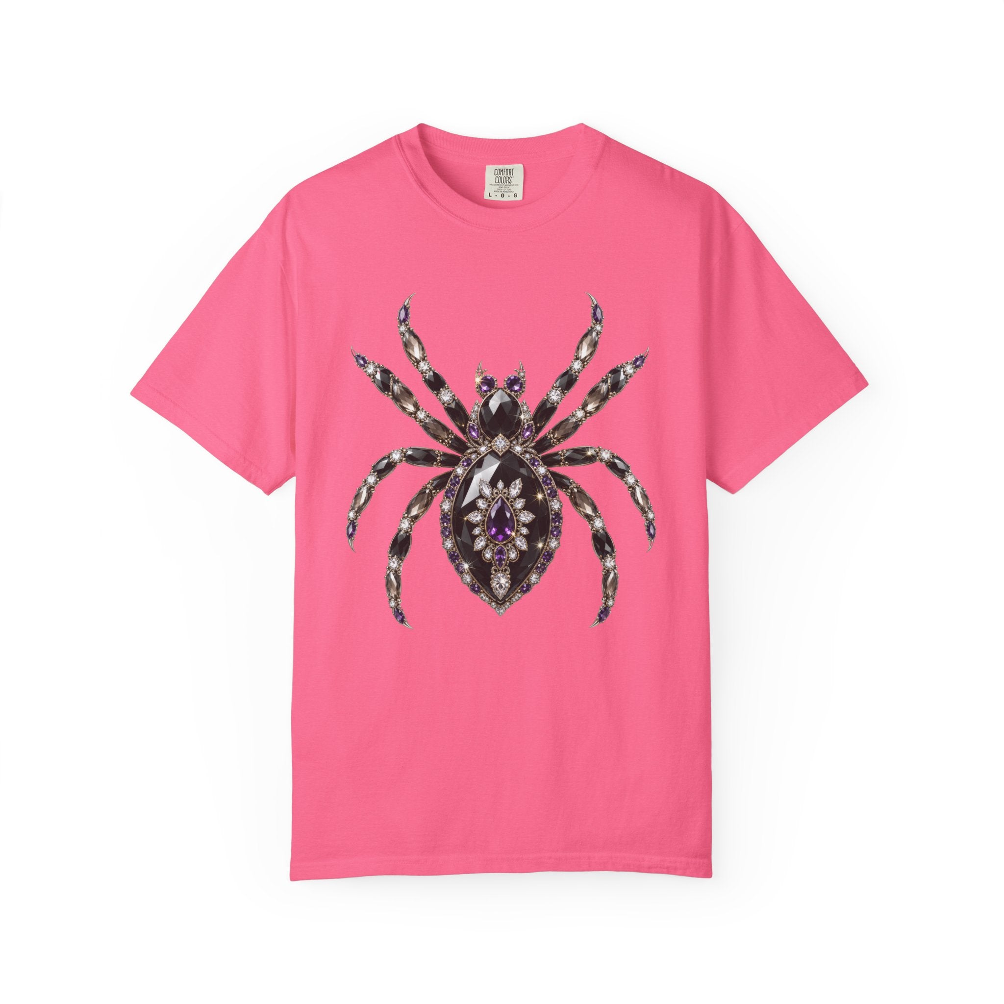 Jeweled Spider Tee - Comfort Colors
