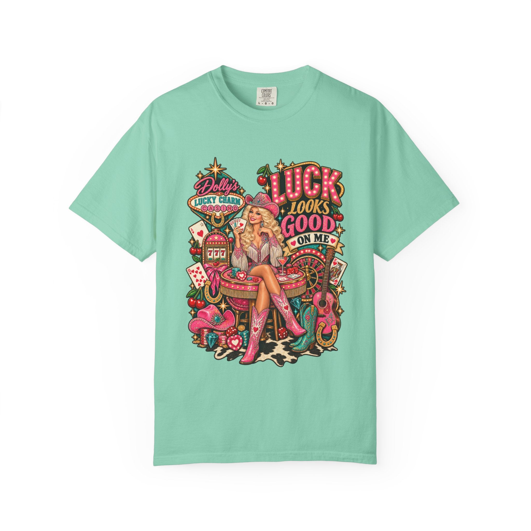 Dolly's Lucky Charm Casino Tee