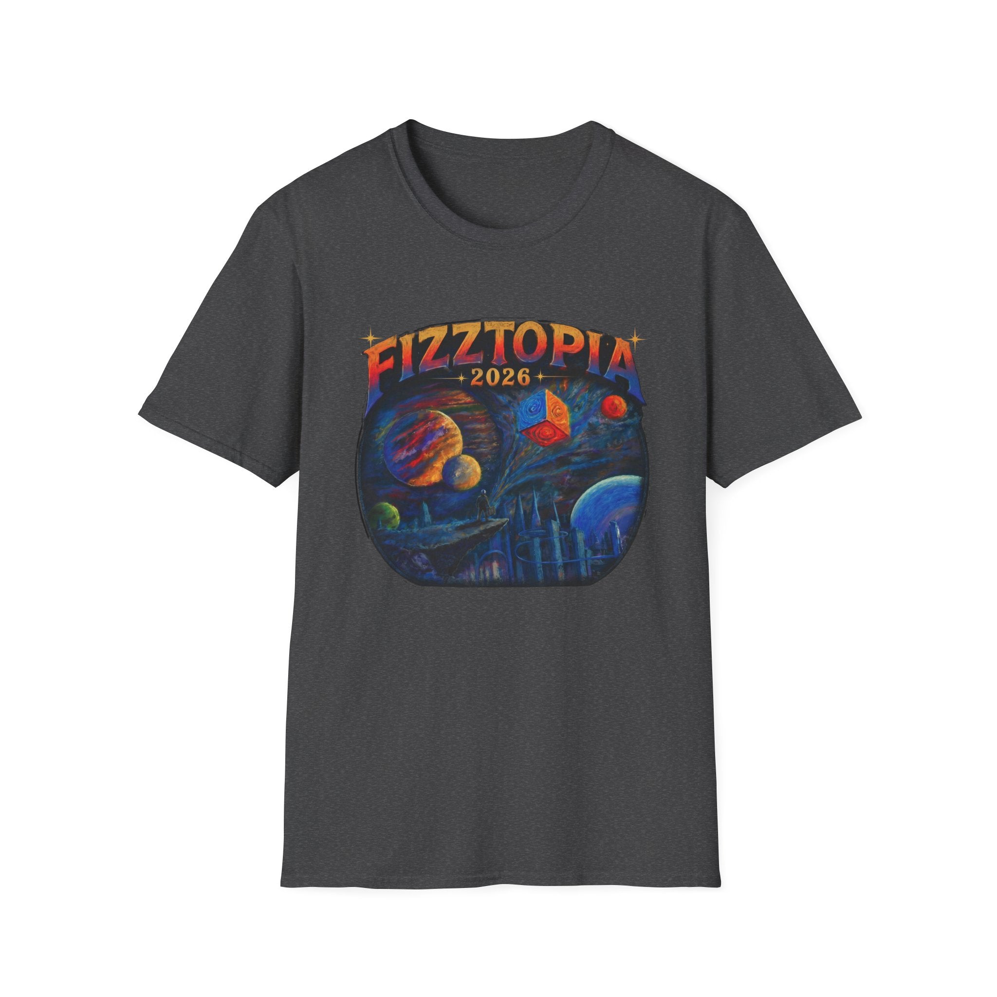 Daddy Ring Bomb's Fizztopia Galaxy Shirt - Gildan Tee