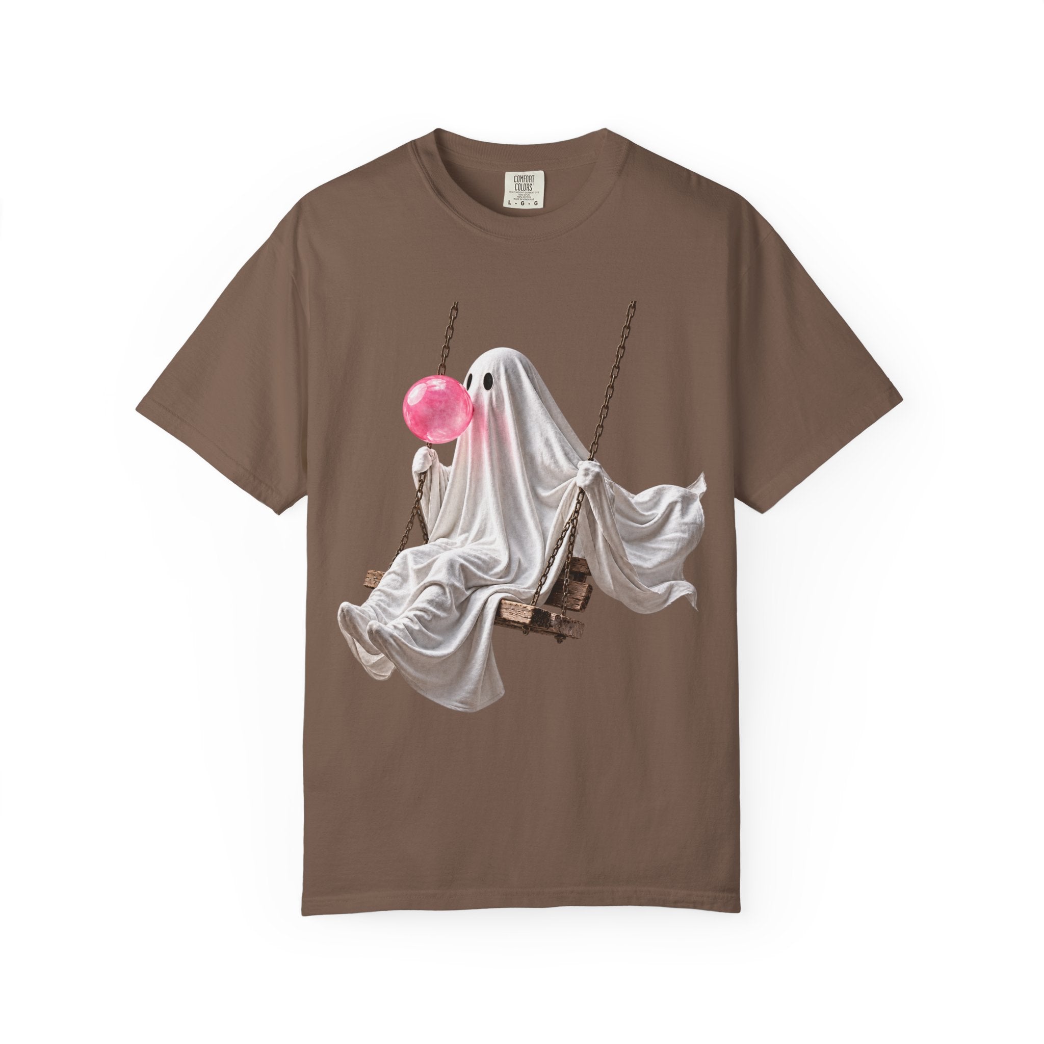 Bubblegum Ghost Tee - Comfort Colors