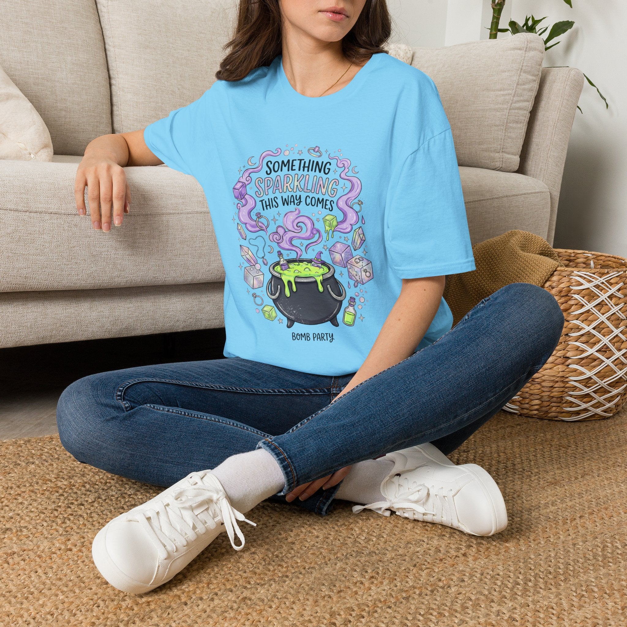 The Spooky Cauldron Tee - Gildan