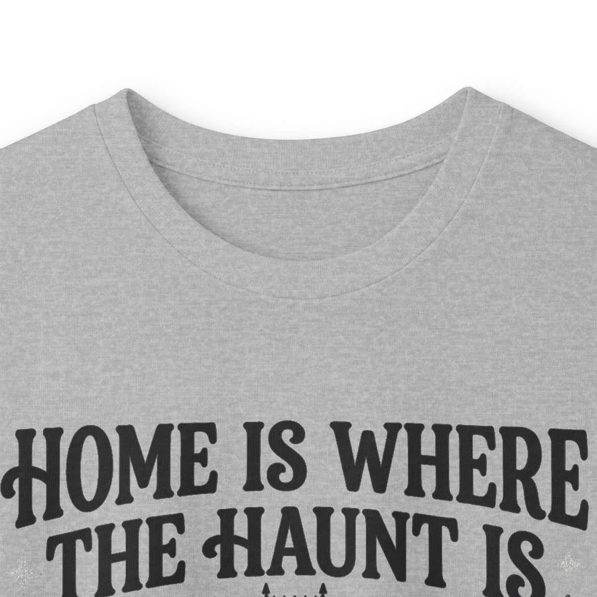 Home Is Where The Haunt Is Long Sleeve Tee - Gildan