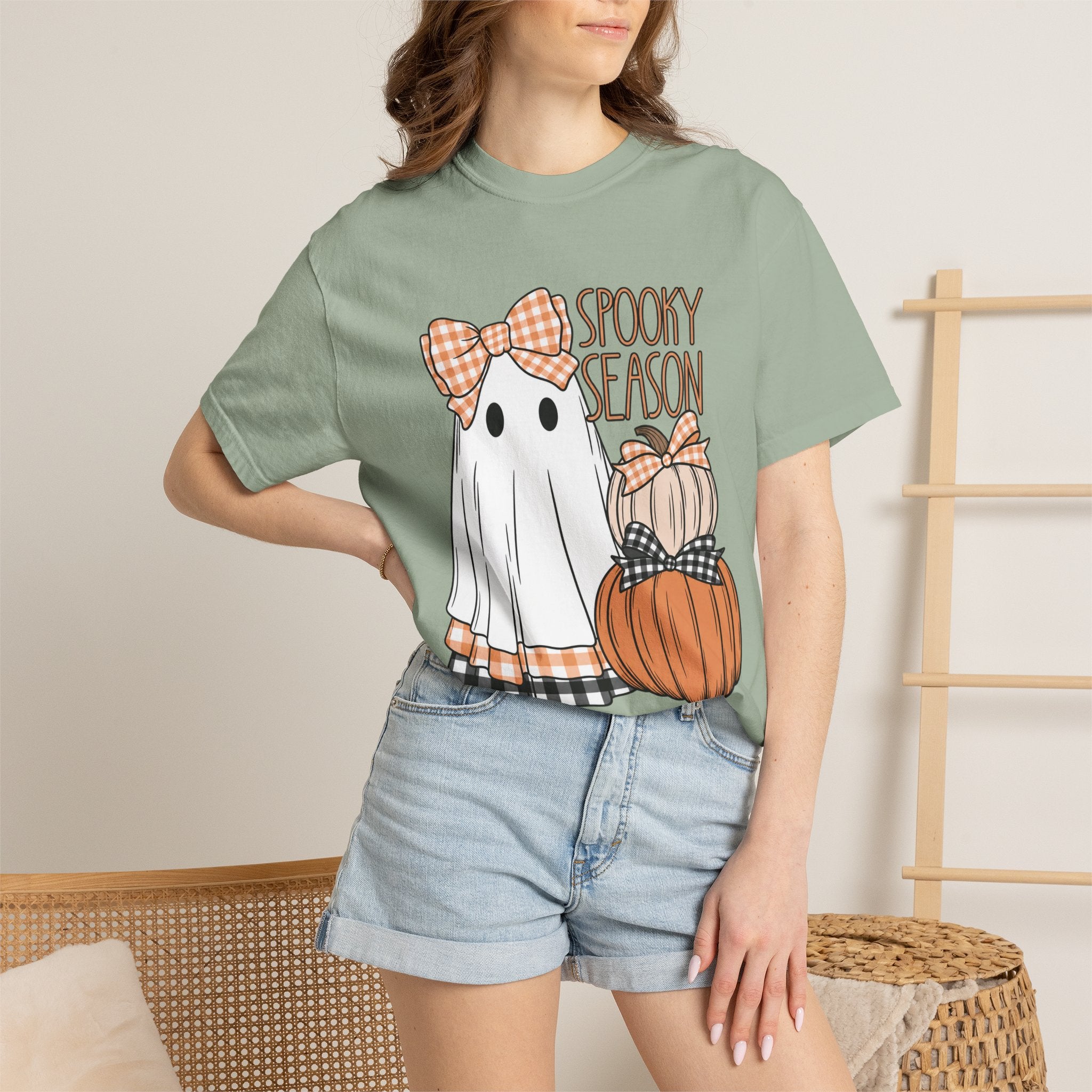 The Bow Ghost Tee - Comfort Colors