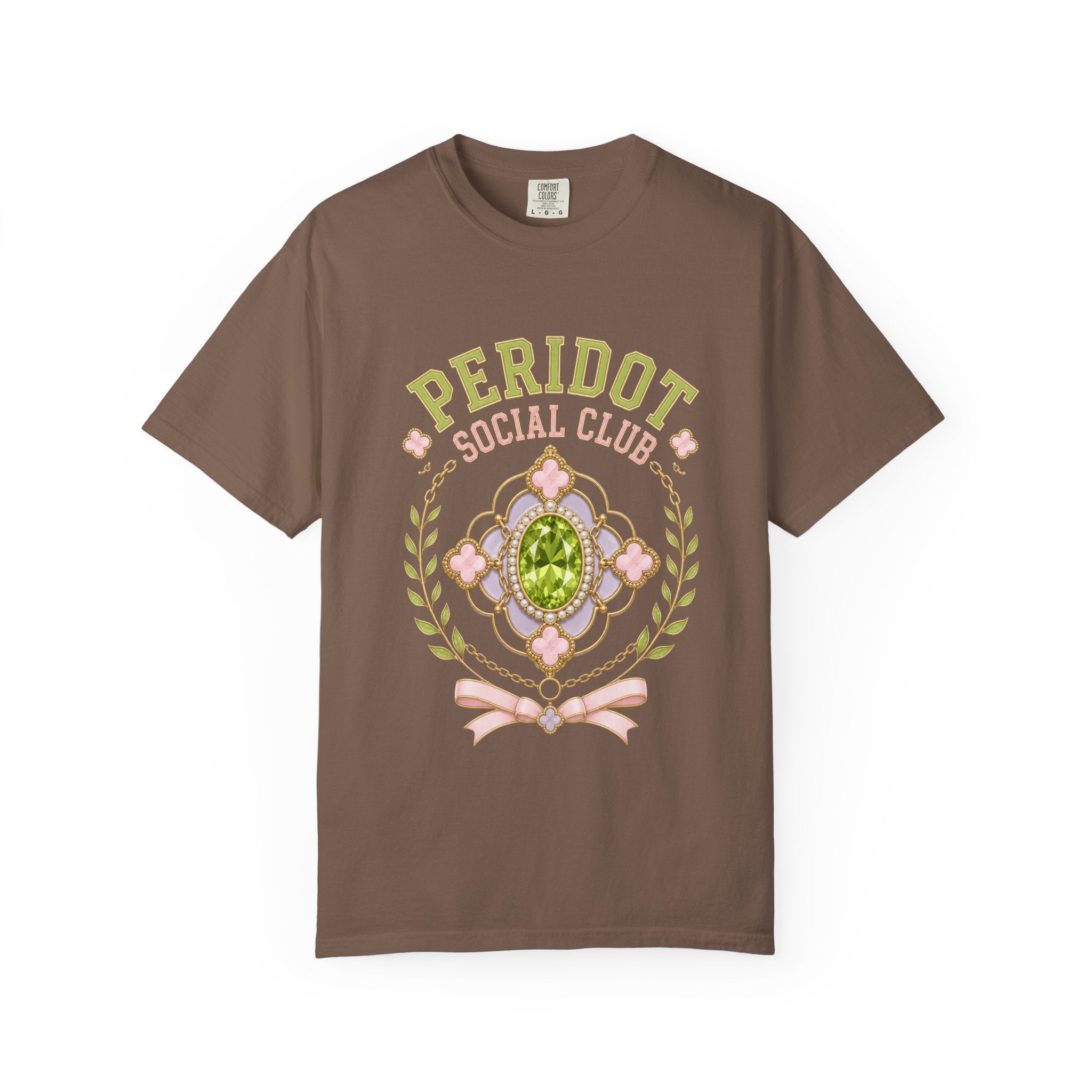 Peridot Social Club Tee - Comfort Colors