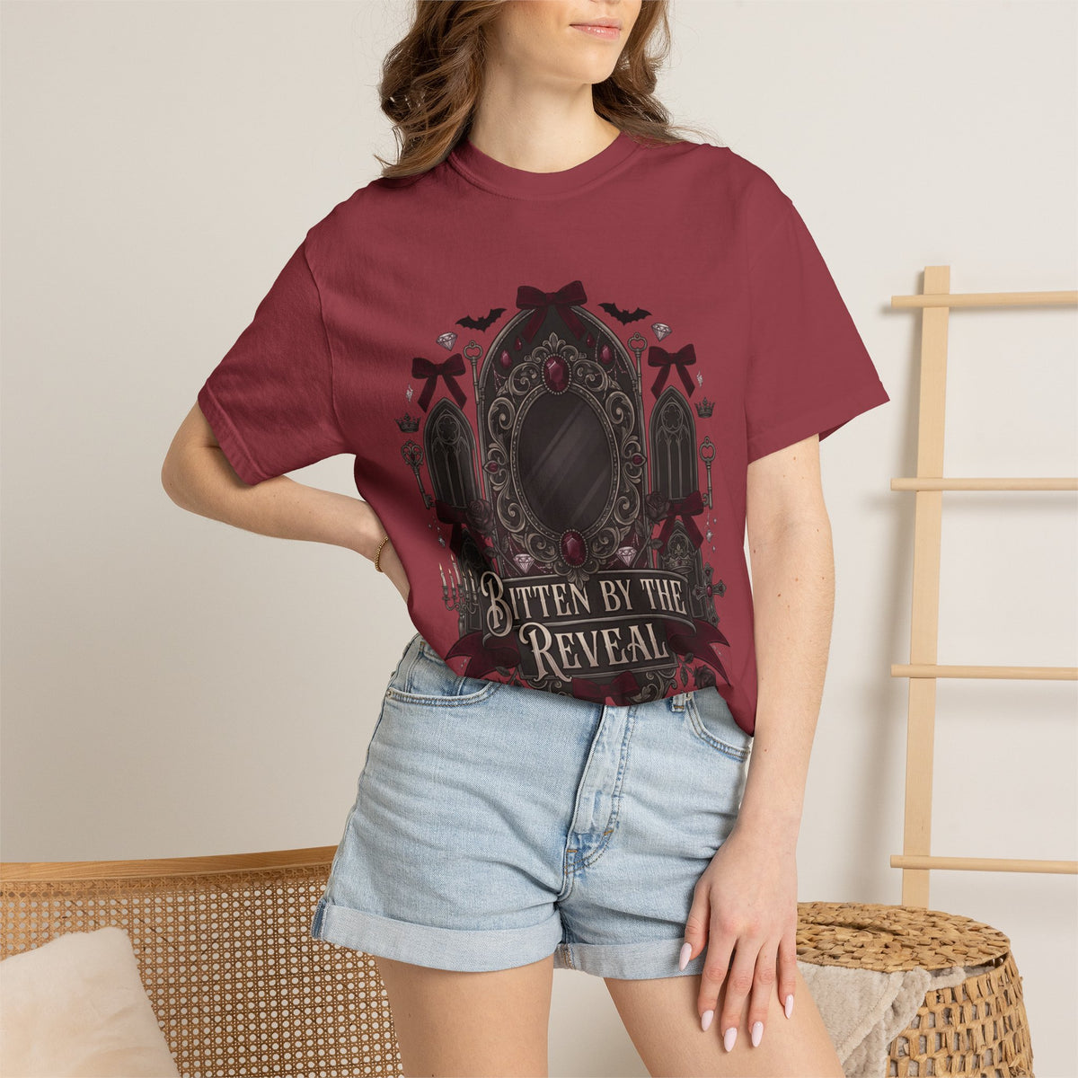 Bitten By The Reveal Tee - Comfort Colors
