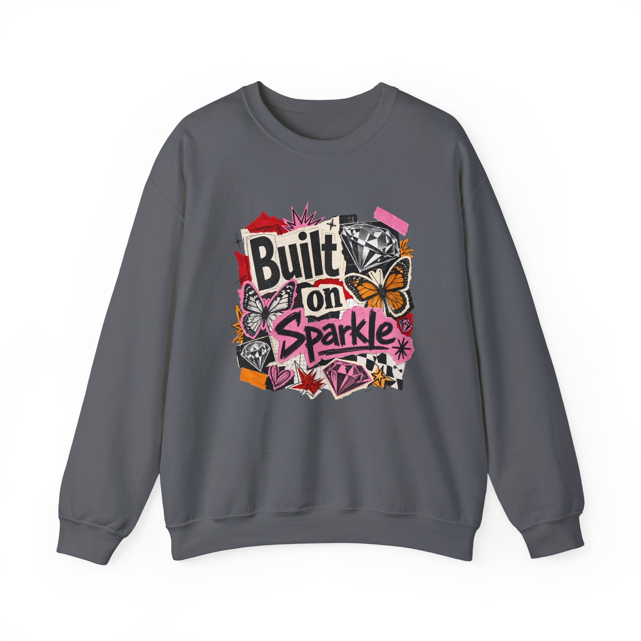 Built on Sparkle Sweatshirt - Gildan