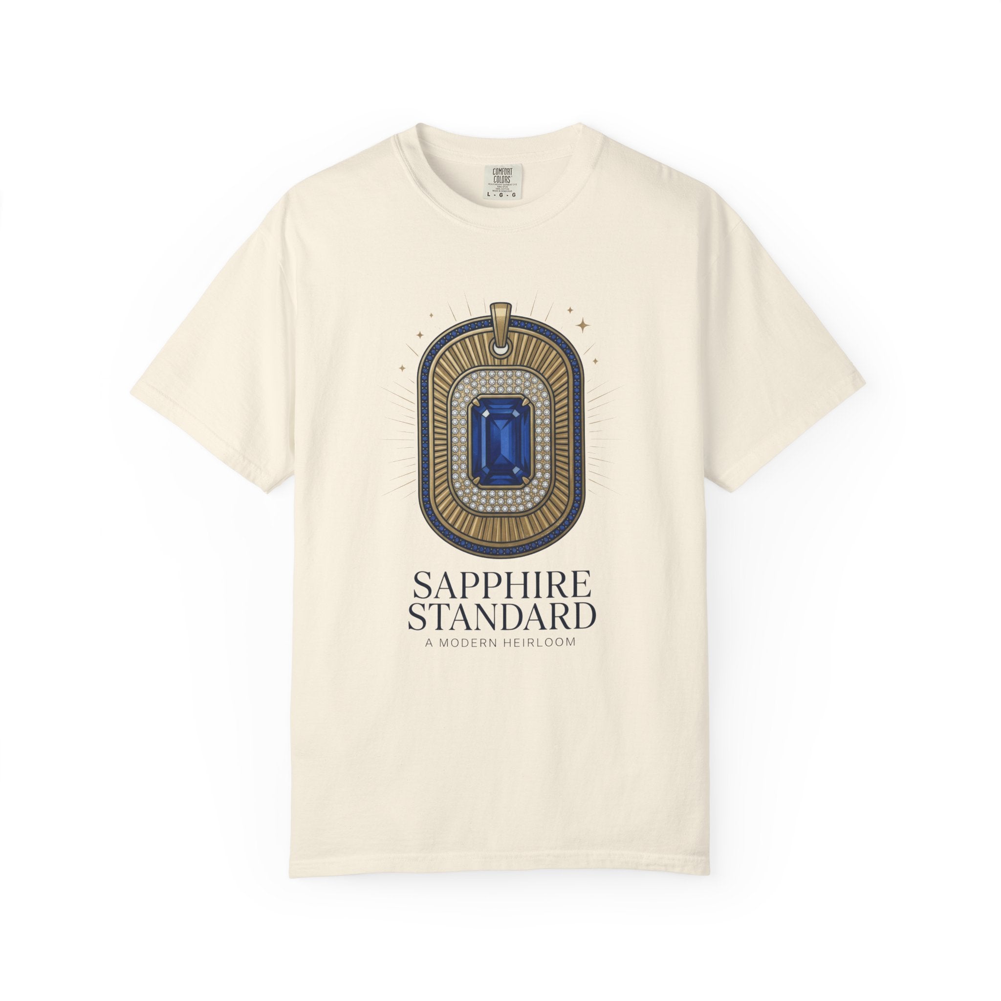 The Sapphire Standard Tee - Comfort Colors