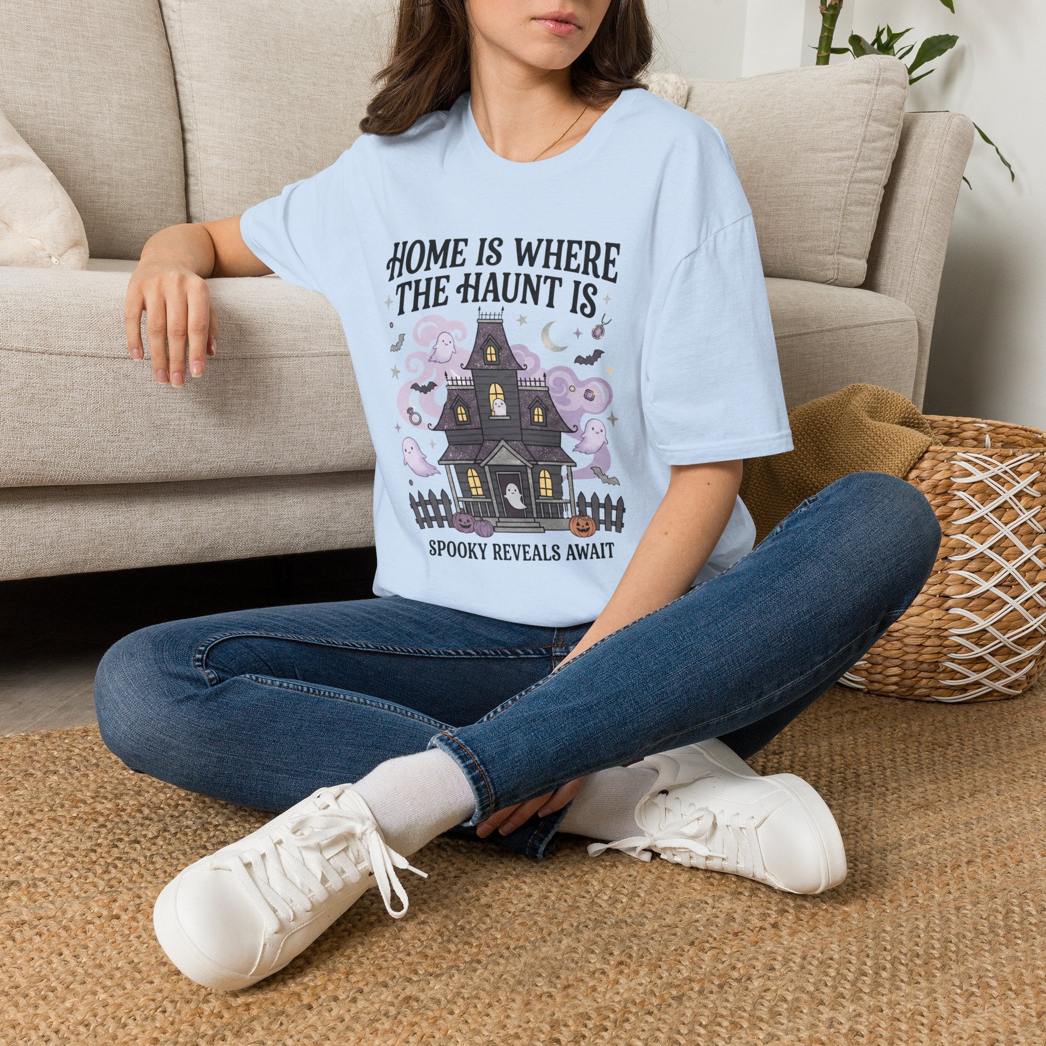 Home Is Where The Haunt Is Tee - Gildan