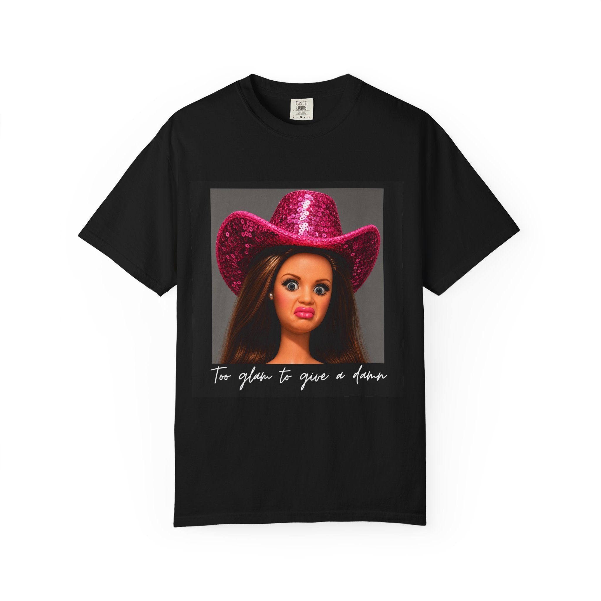 Too Glam To Give a Damn Tee - Comfort Colors