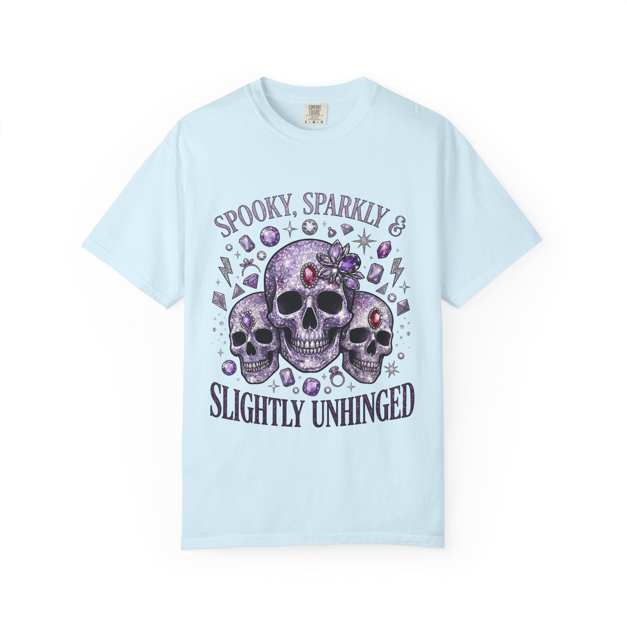 Spooky and Sparkly Tee - Comfort Colors