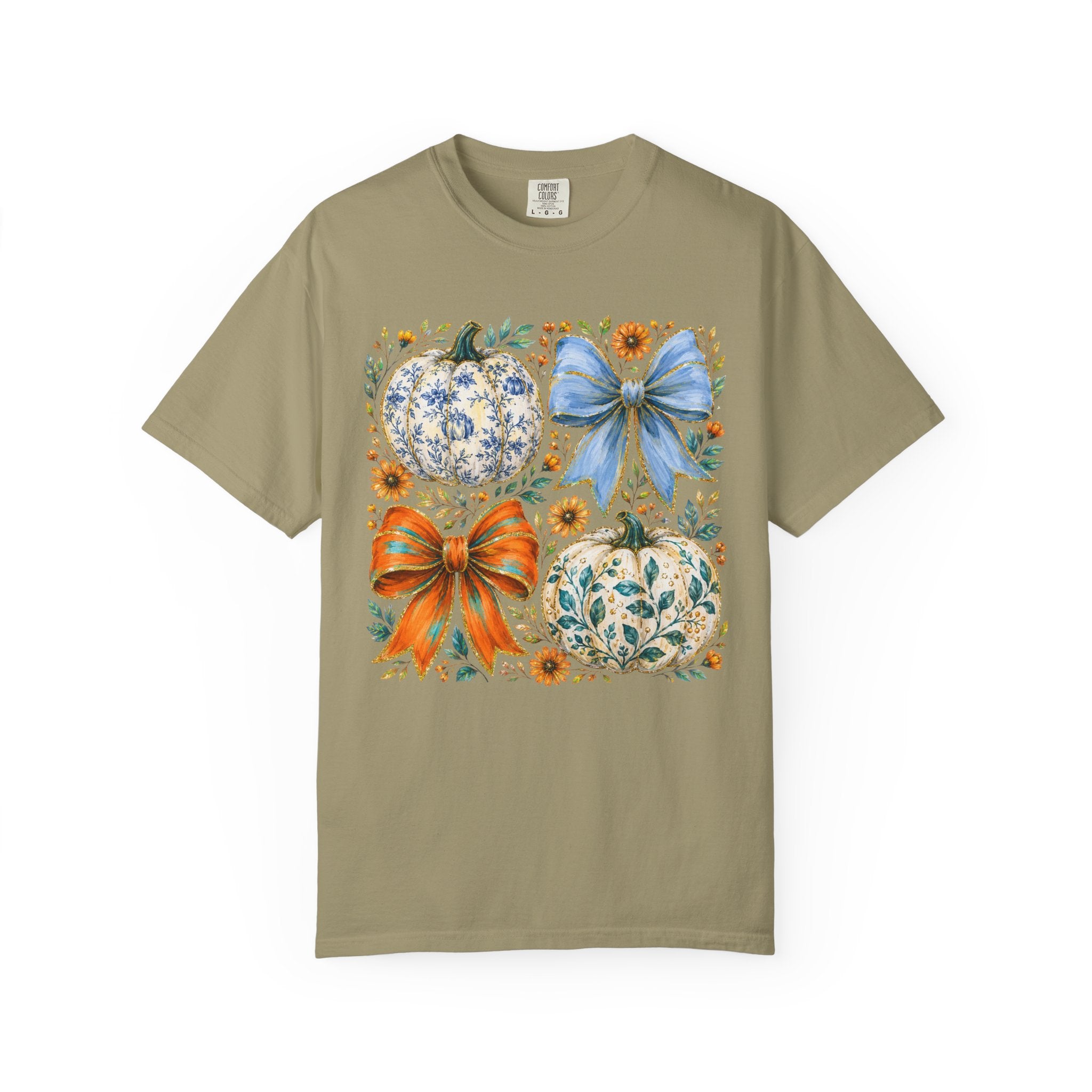 Cozy Autumn Pumpkin Tee - Comfort Colors