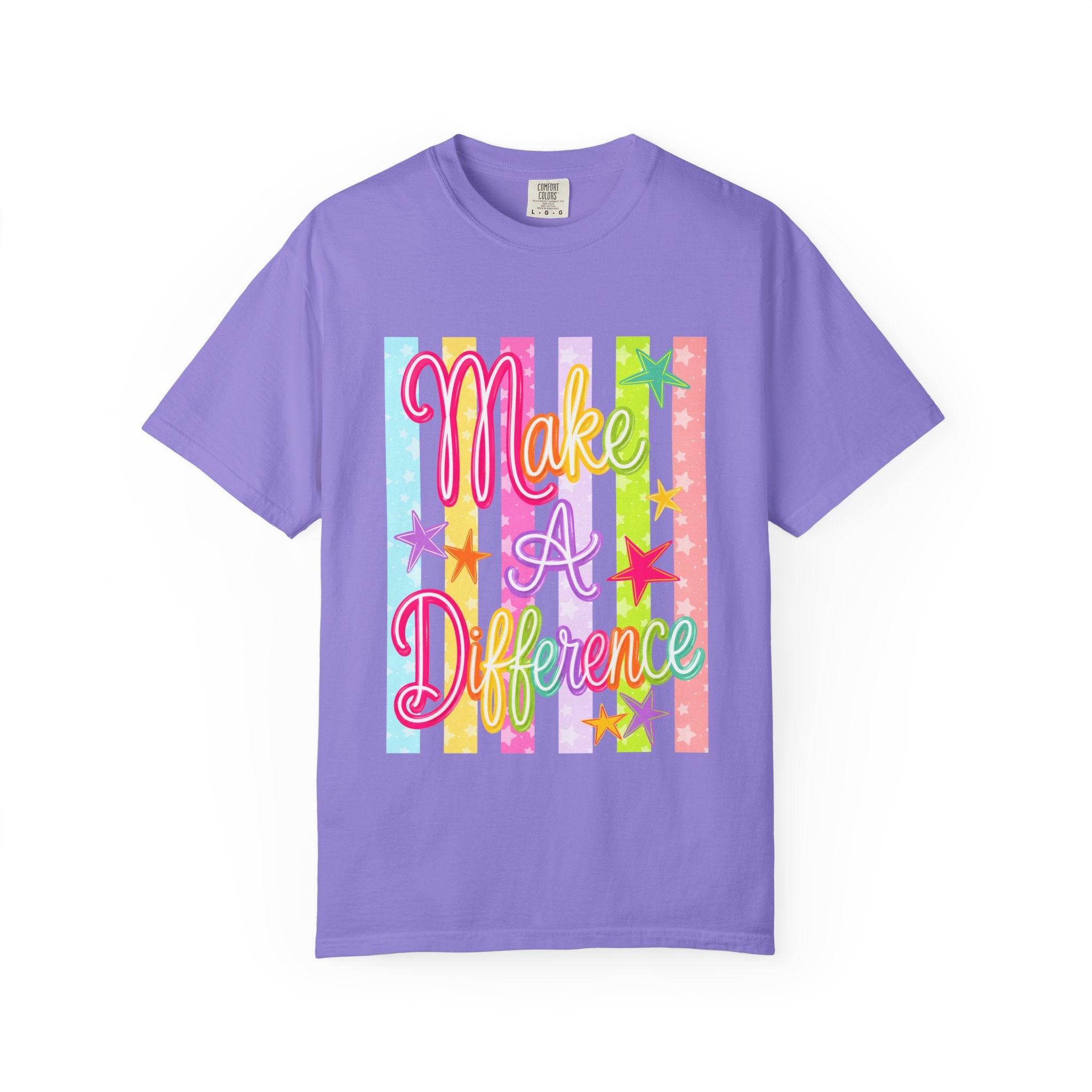 Make a Difference Tee - Comfort Colors