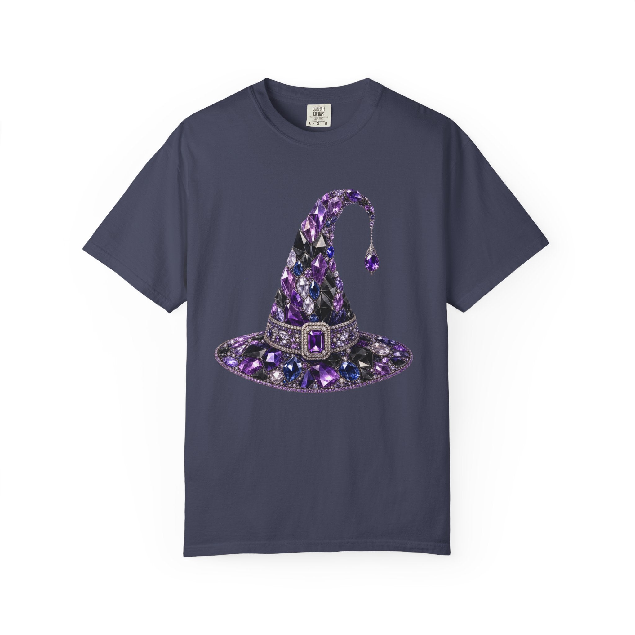 Jeweled Witches Hat Tee - Comfort Colors