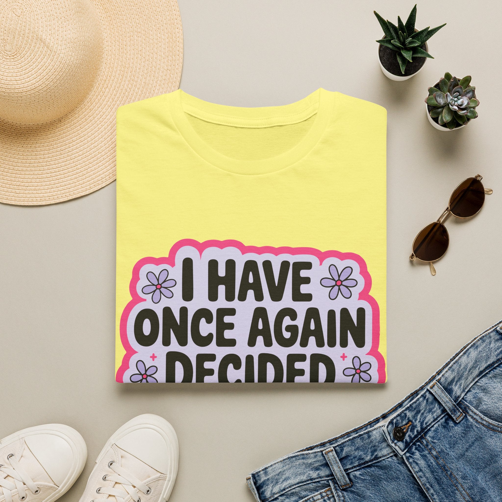 Decided To Be Difficult Tee - Gildan