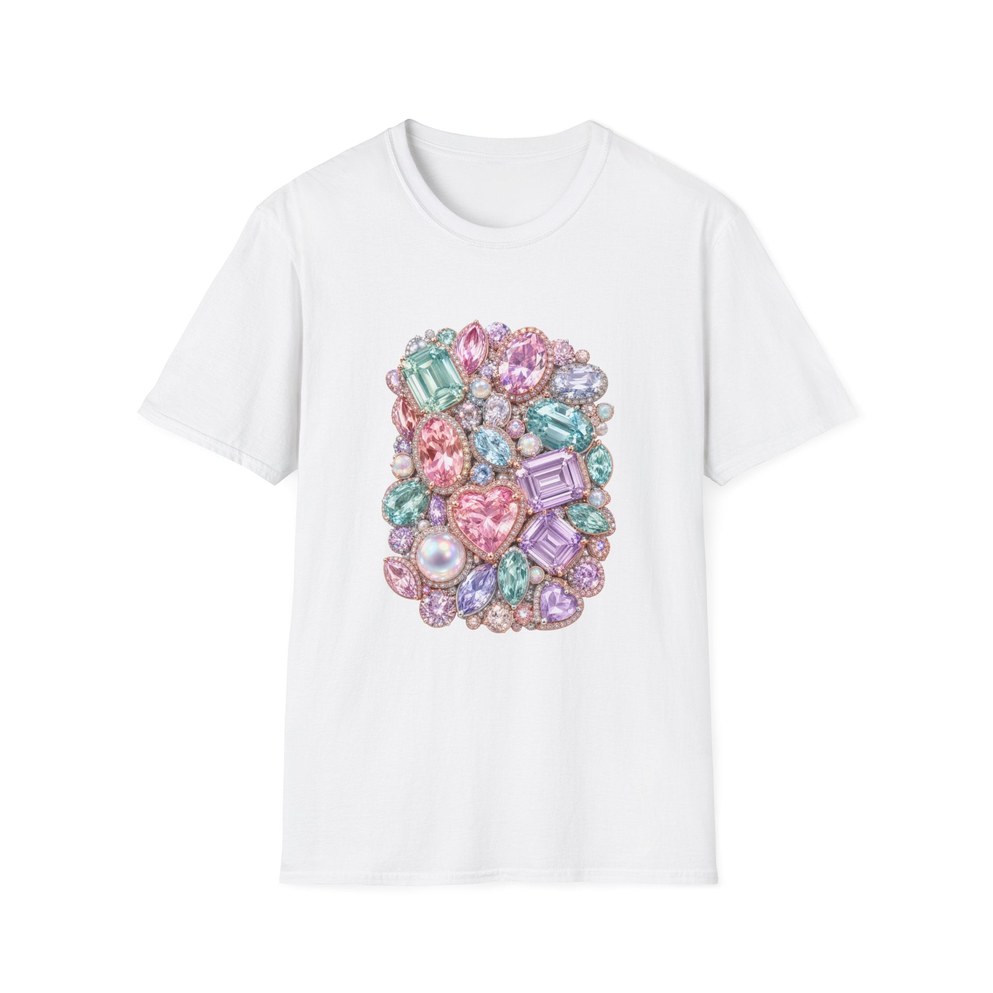 Halo Gemstone Tee - Gildan