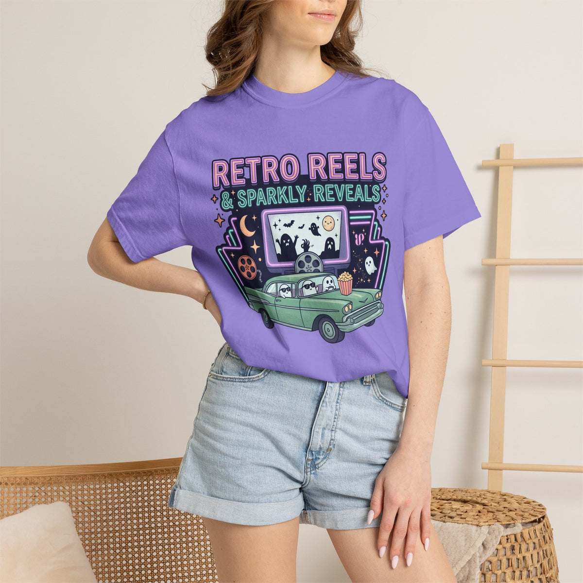 Retro Reels Tee - Comfort Colors