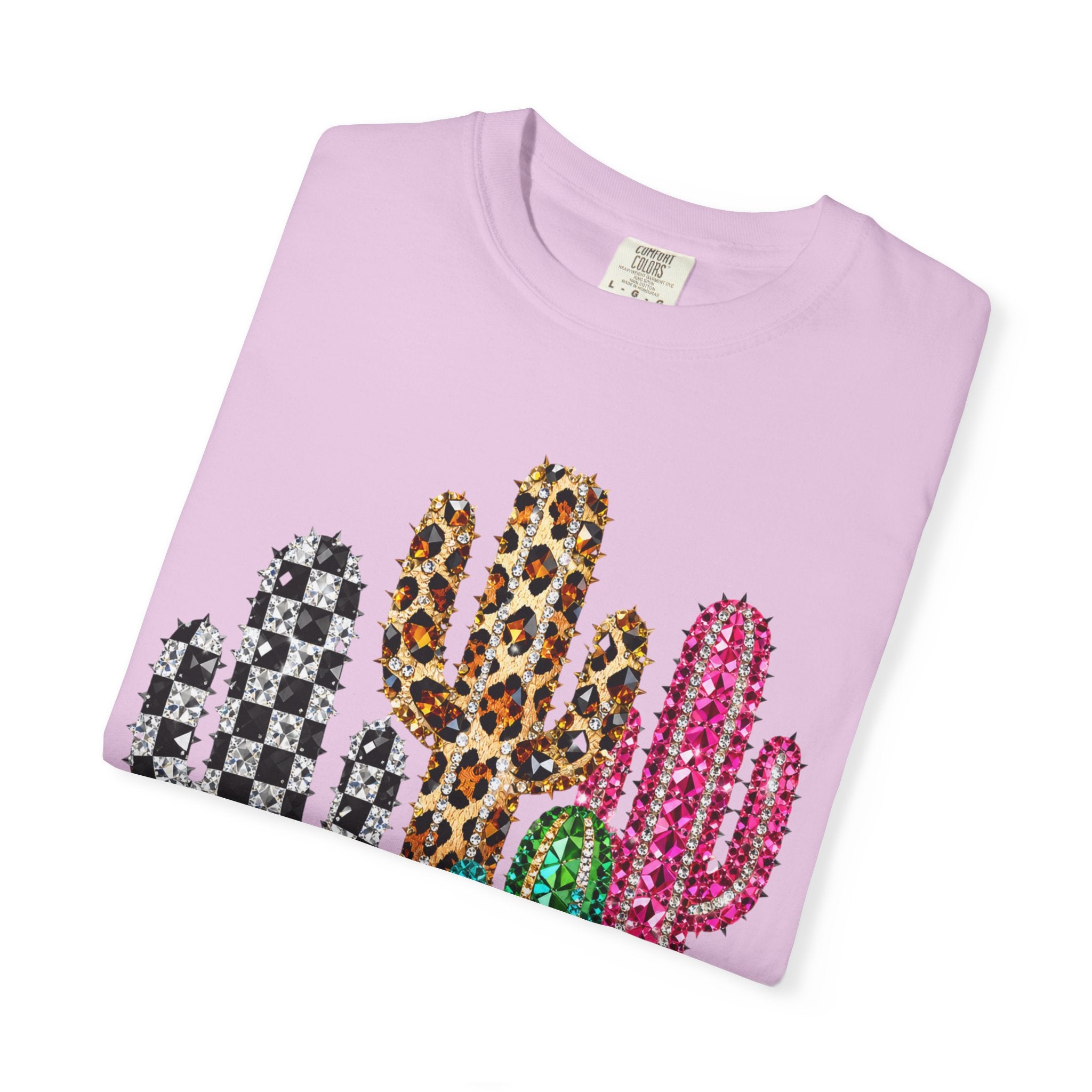 The Jeweled Cactus Tee - Comfort Colors