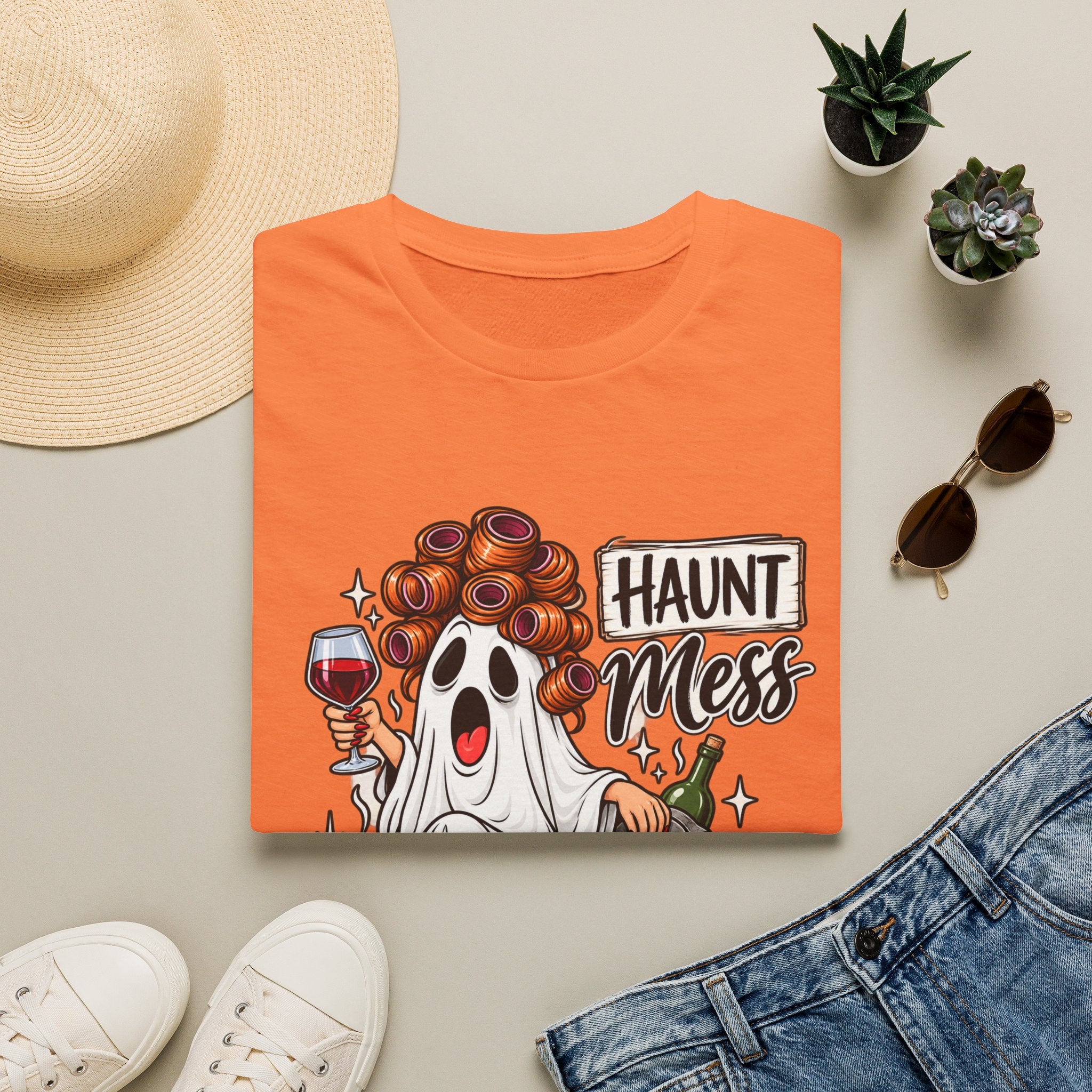 Haunt Mess Tee - Gildan