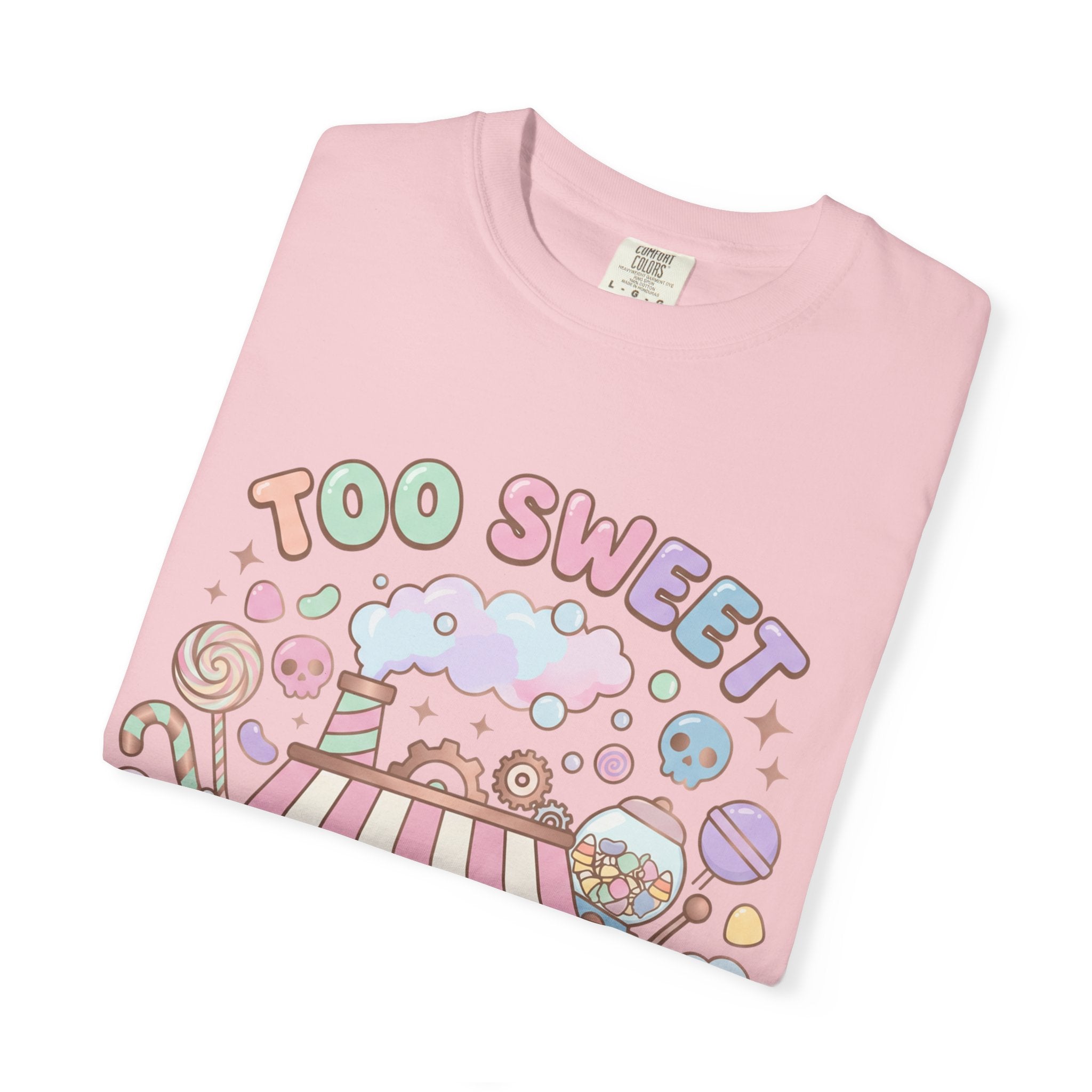 Too Sweet To Be Spooky Tee - Comfort Colors