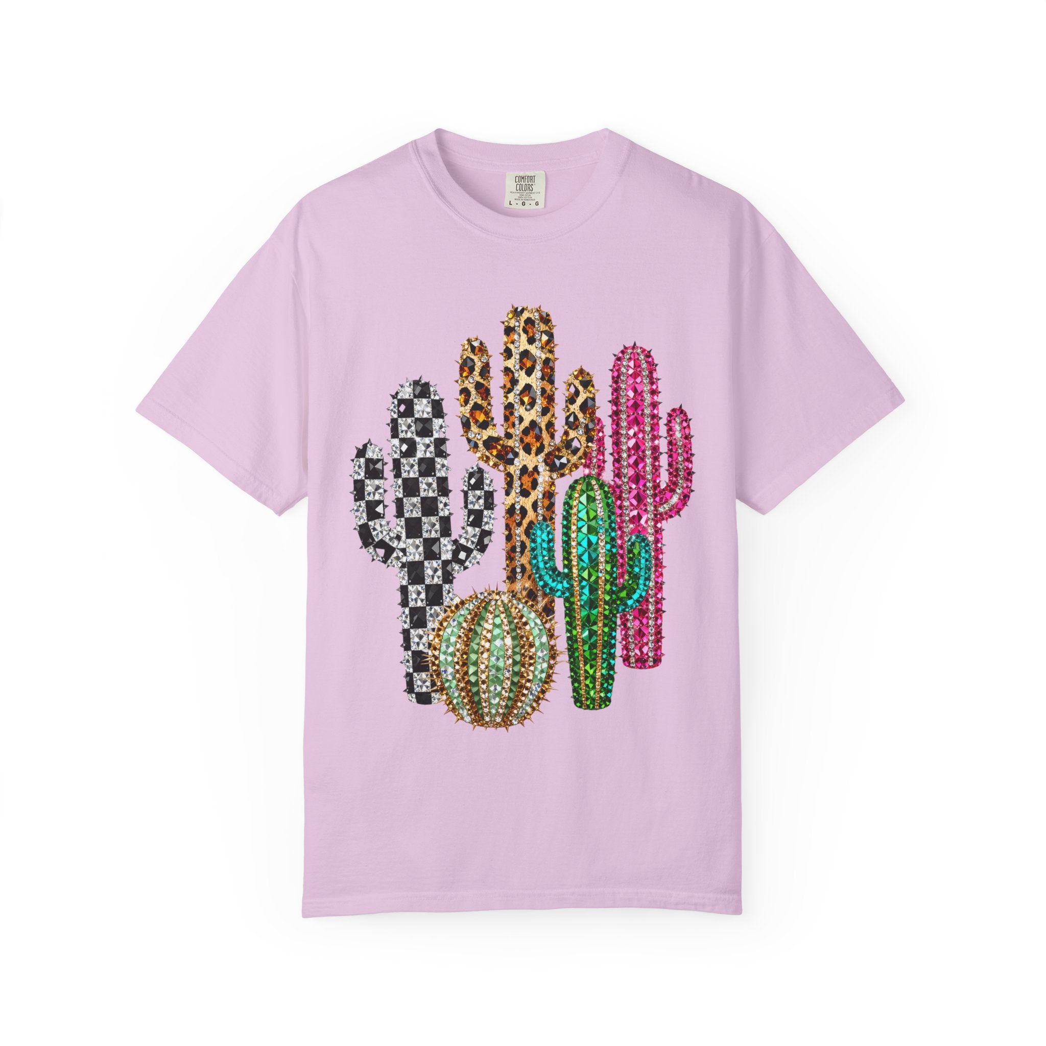 The Jeweled Cactus Tee - Comfort Colors