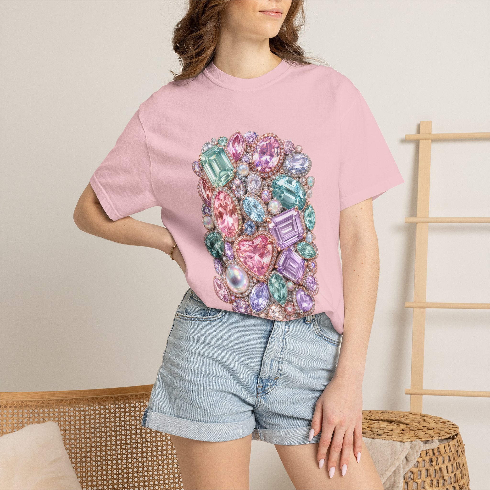 Halo Gemstone Tee - Comfort Colors