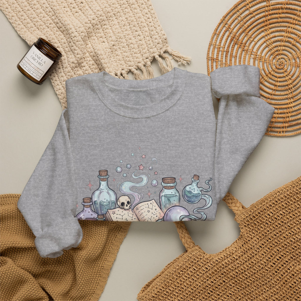 Potion Bottles and Pretty Sparkles Sweatshirt - Gildan