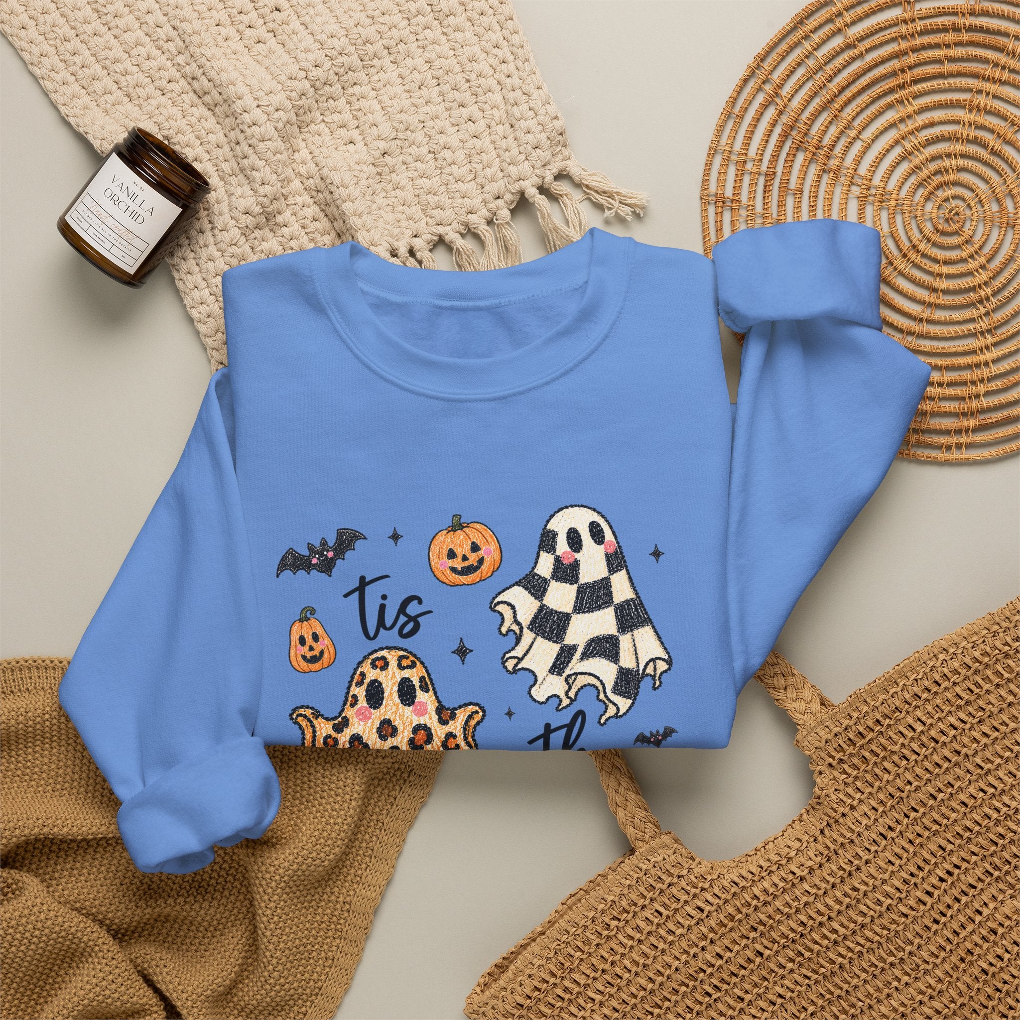 Tis The Season Halloween Sweatshirt - Gildan