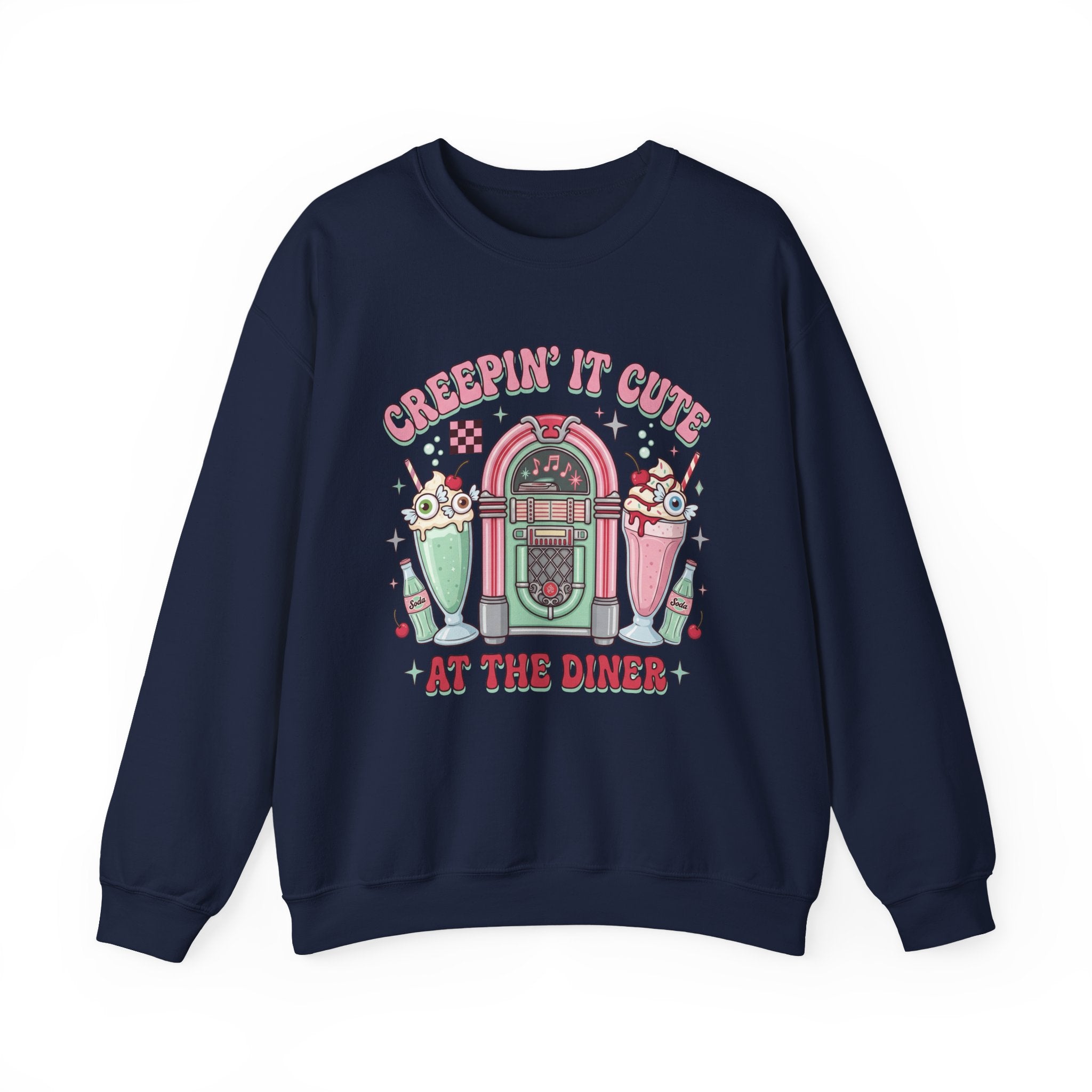 Creepin' It Cute Sweatshirt - Gildan