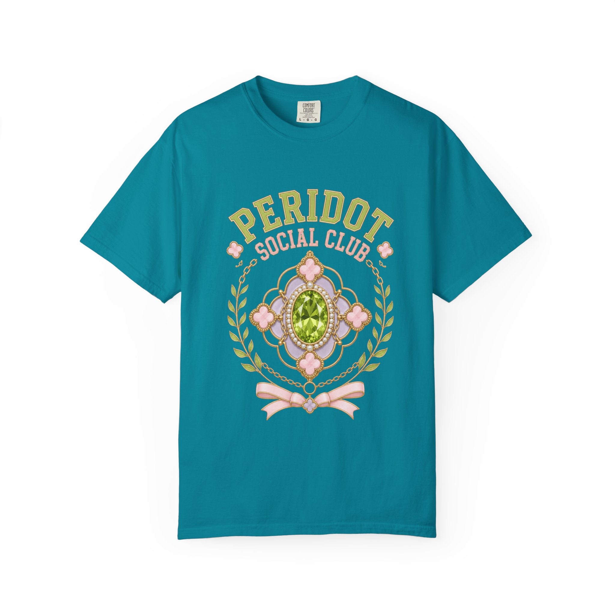 Peridot Social Club Tee - Comfort Colors