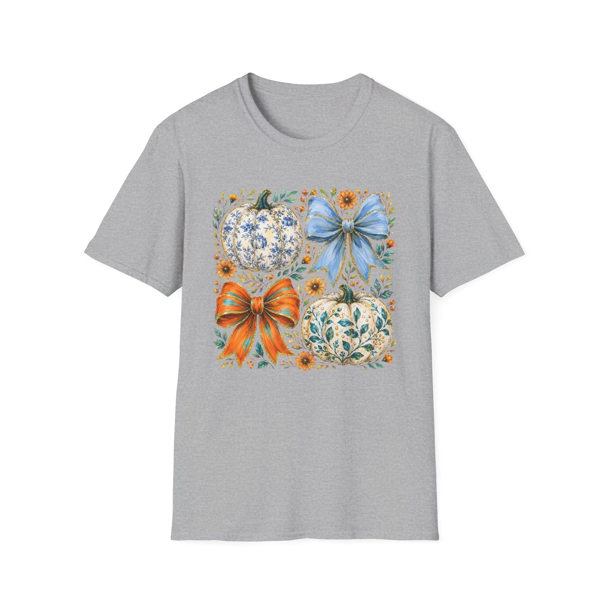 Pumpkin Bows Tee - Gildan