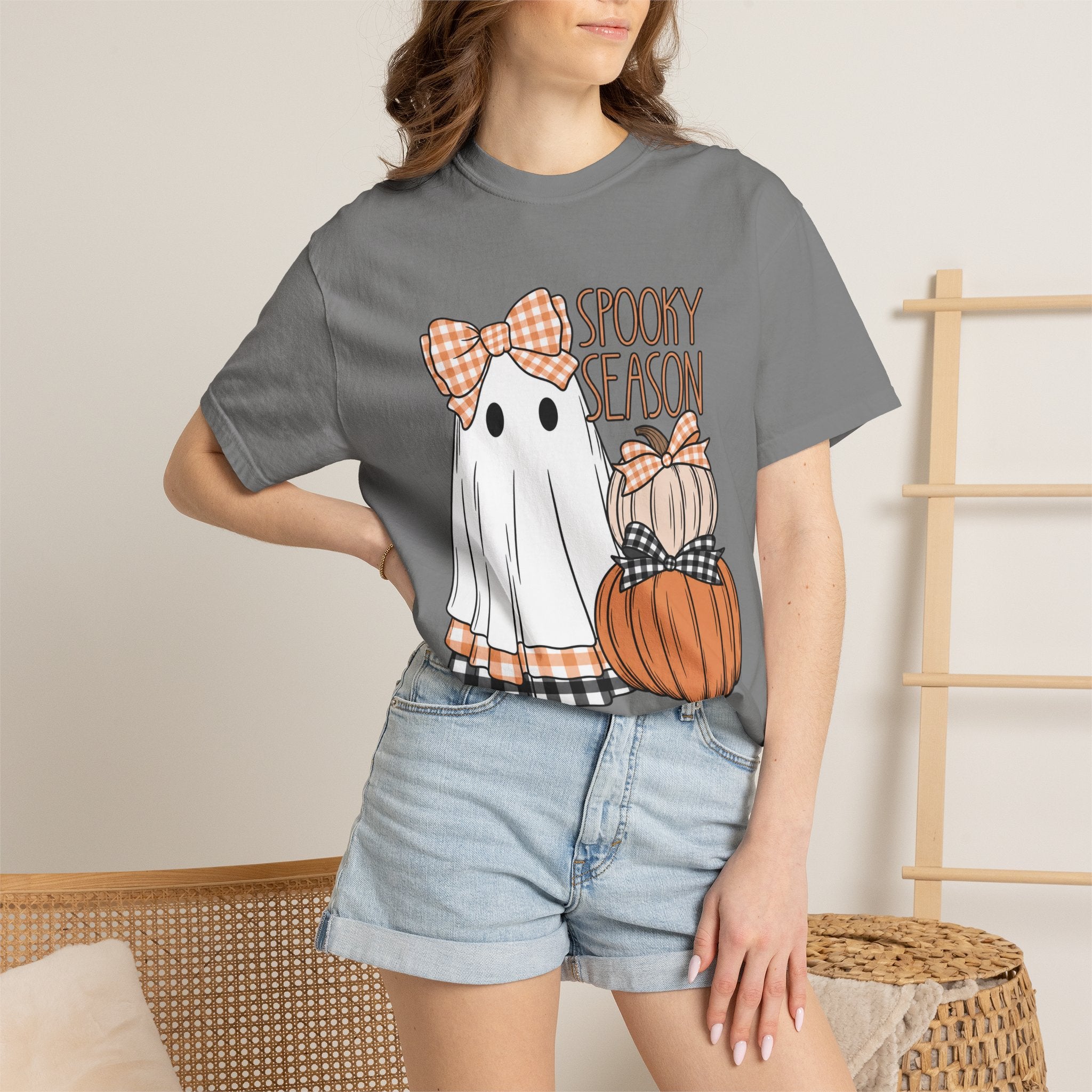 The Bow Ghost Tee - Comfort Colors