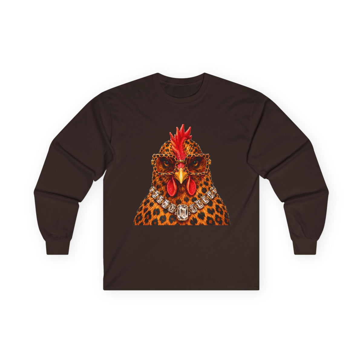 The Sassy Chicken Long Sleeve Tee - Gildan