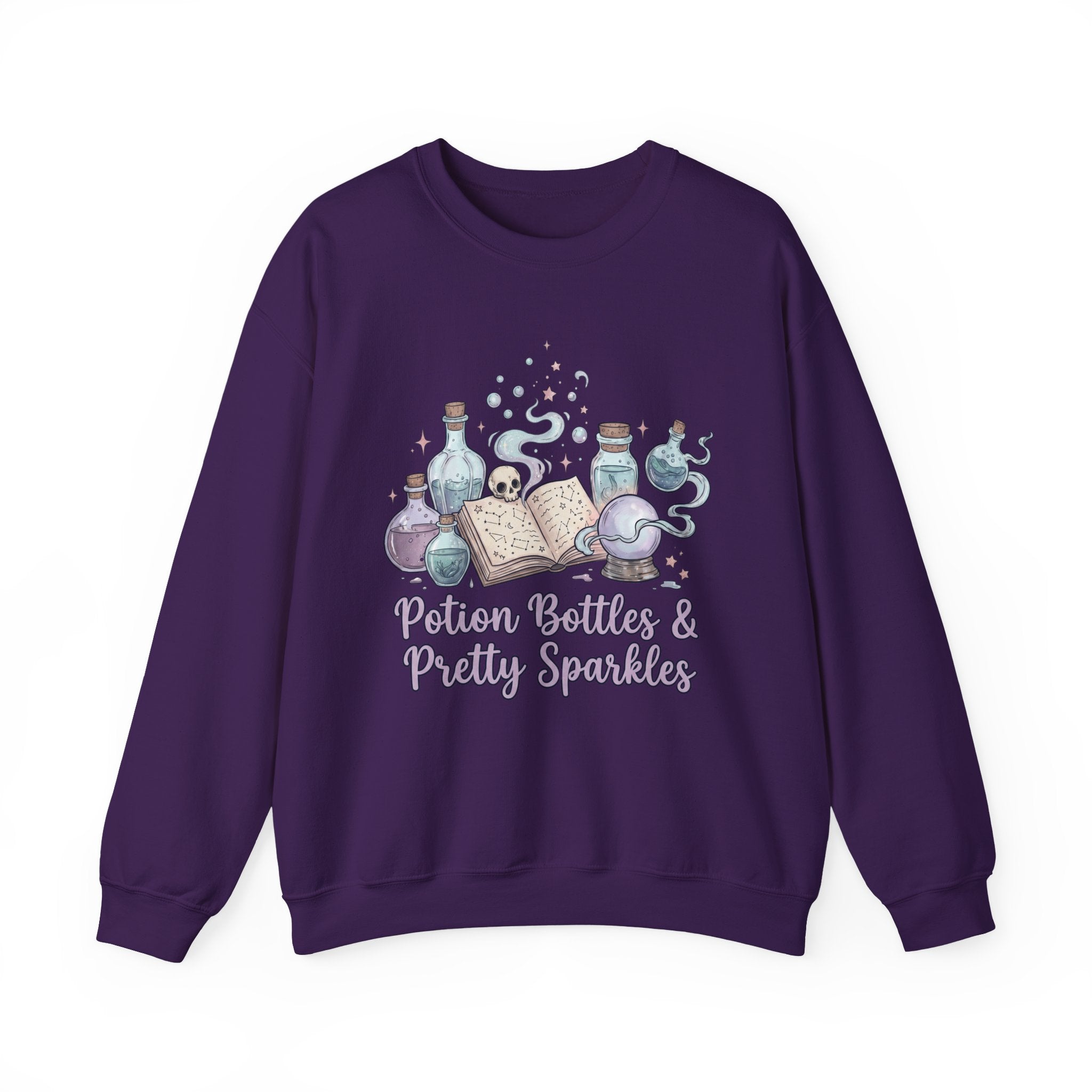 Potion Bottles and Pretty Sparkles Sweatshirt - Gildan