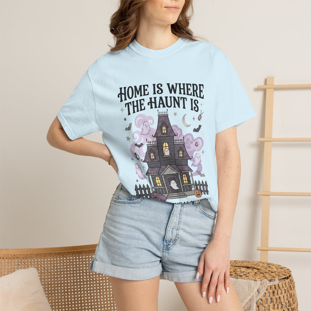 Home Is Where The Haunt Is Tee - Comfort Colors