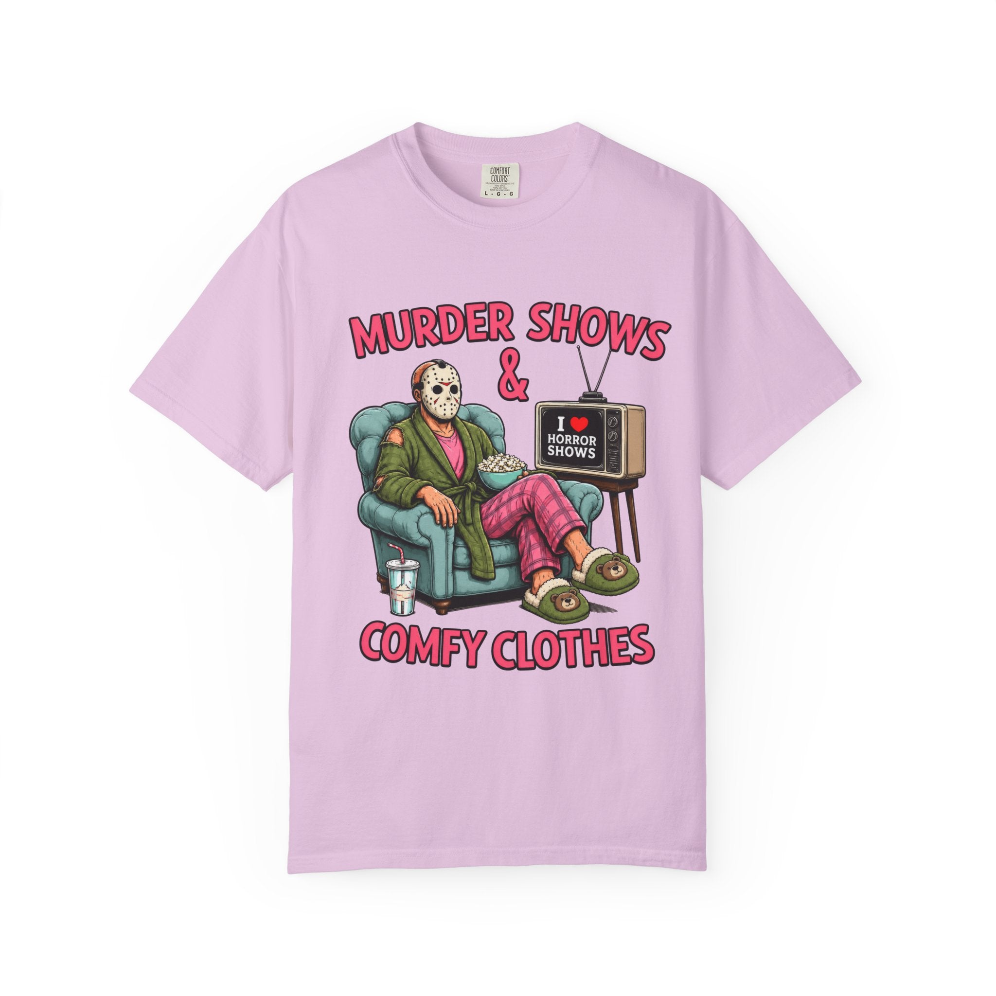 Murder Shows and Comfy Clothes T-shirt - Comfort colors