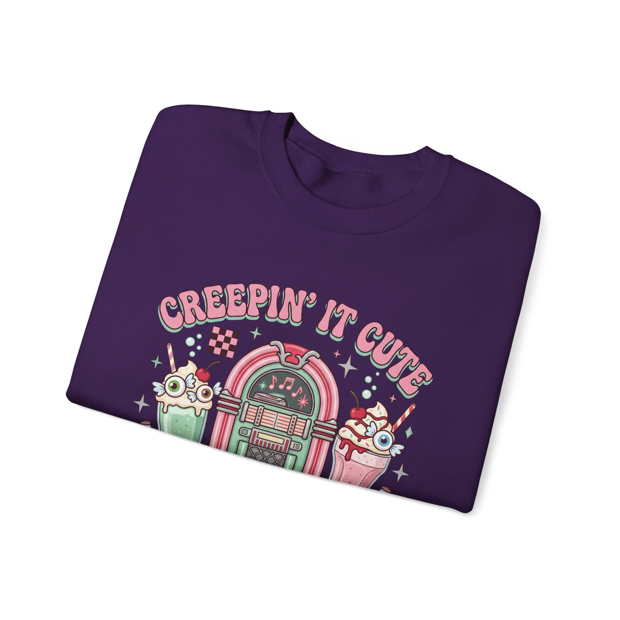 Creepin' It Cute Sweatshirt - Gildan