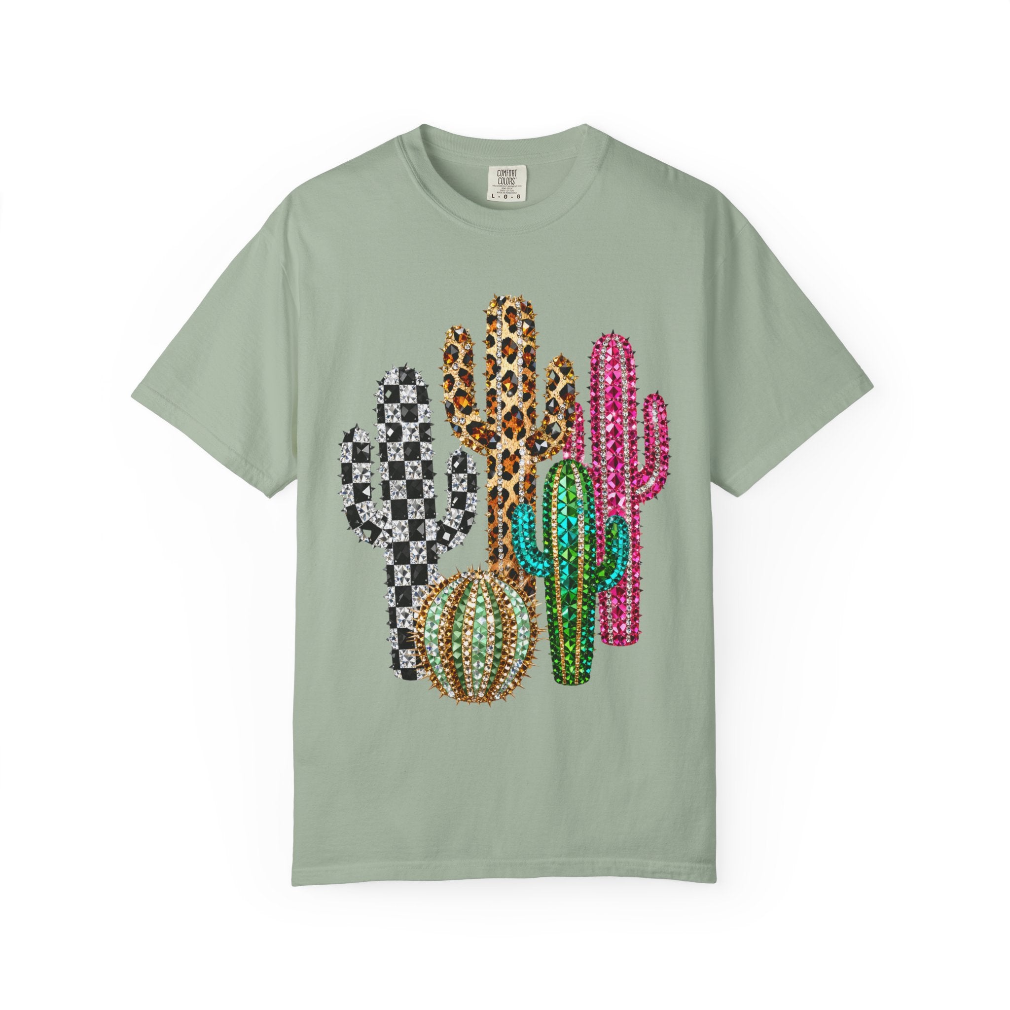 The Jeweled Cactus Tee - Comfort Colors