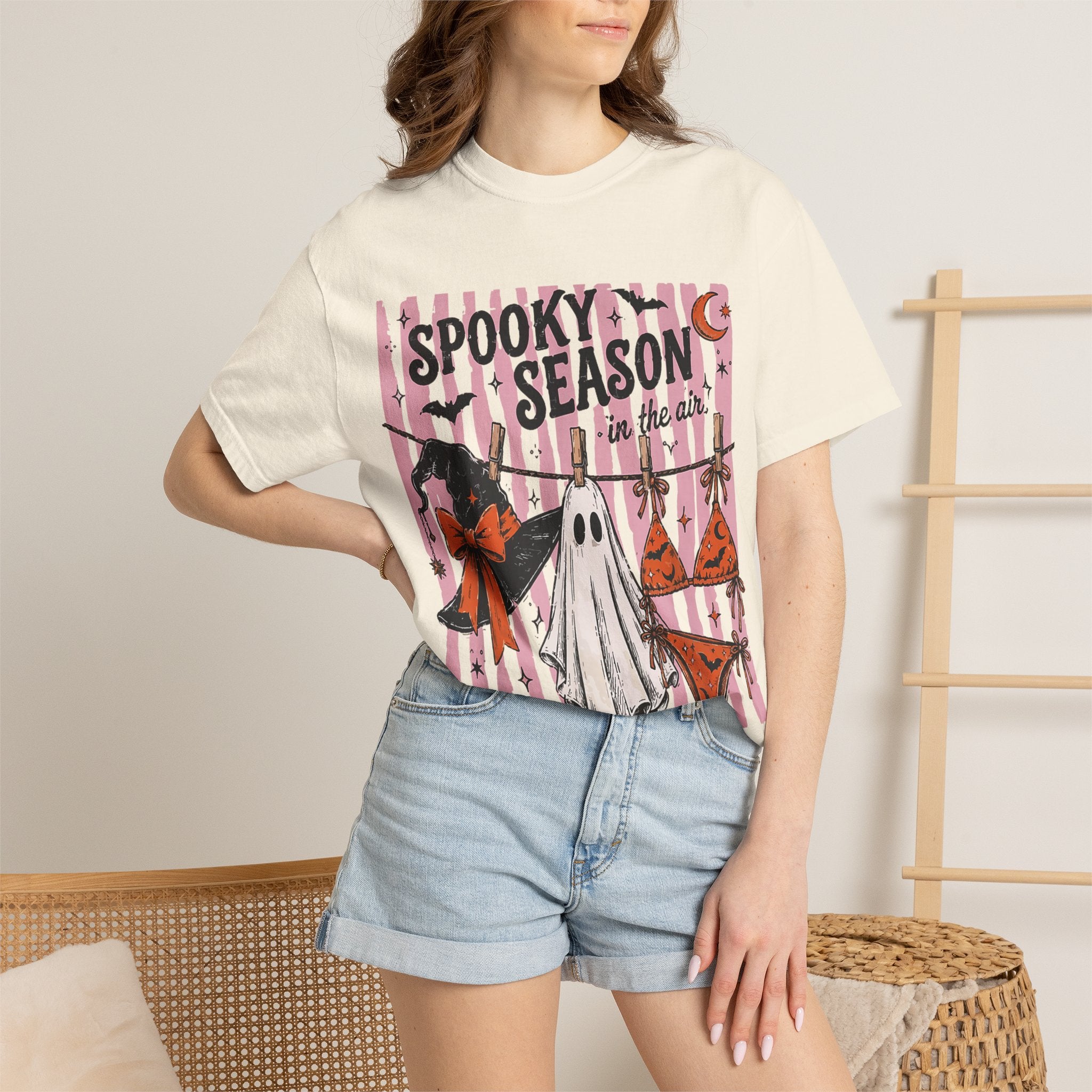 Spooky Season In The Air Tee - Comfort Colors