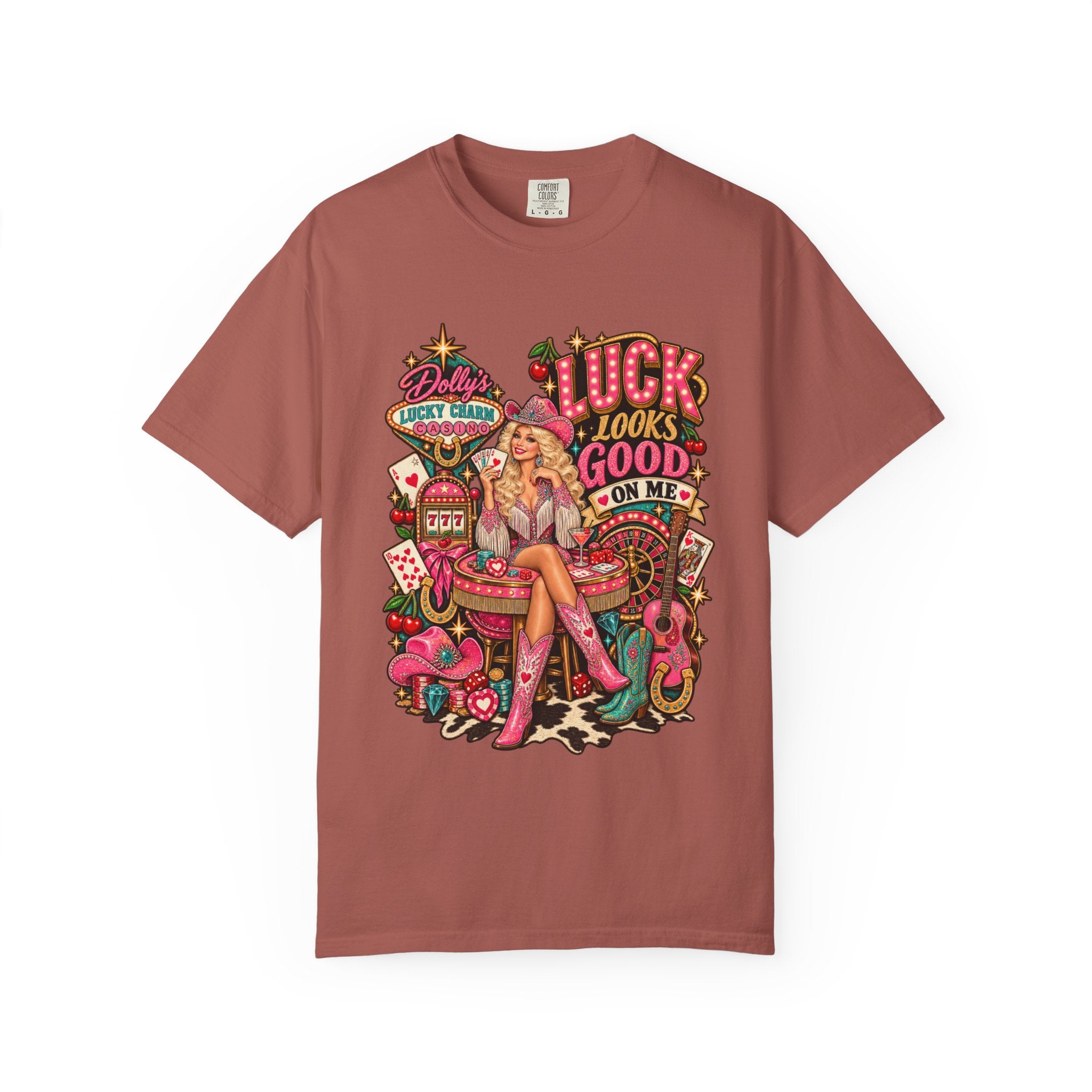 Dolly's Lucky Charm Casino Tee