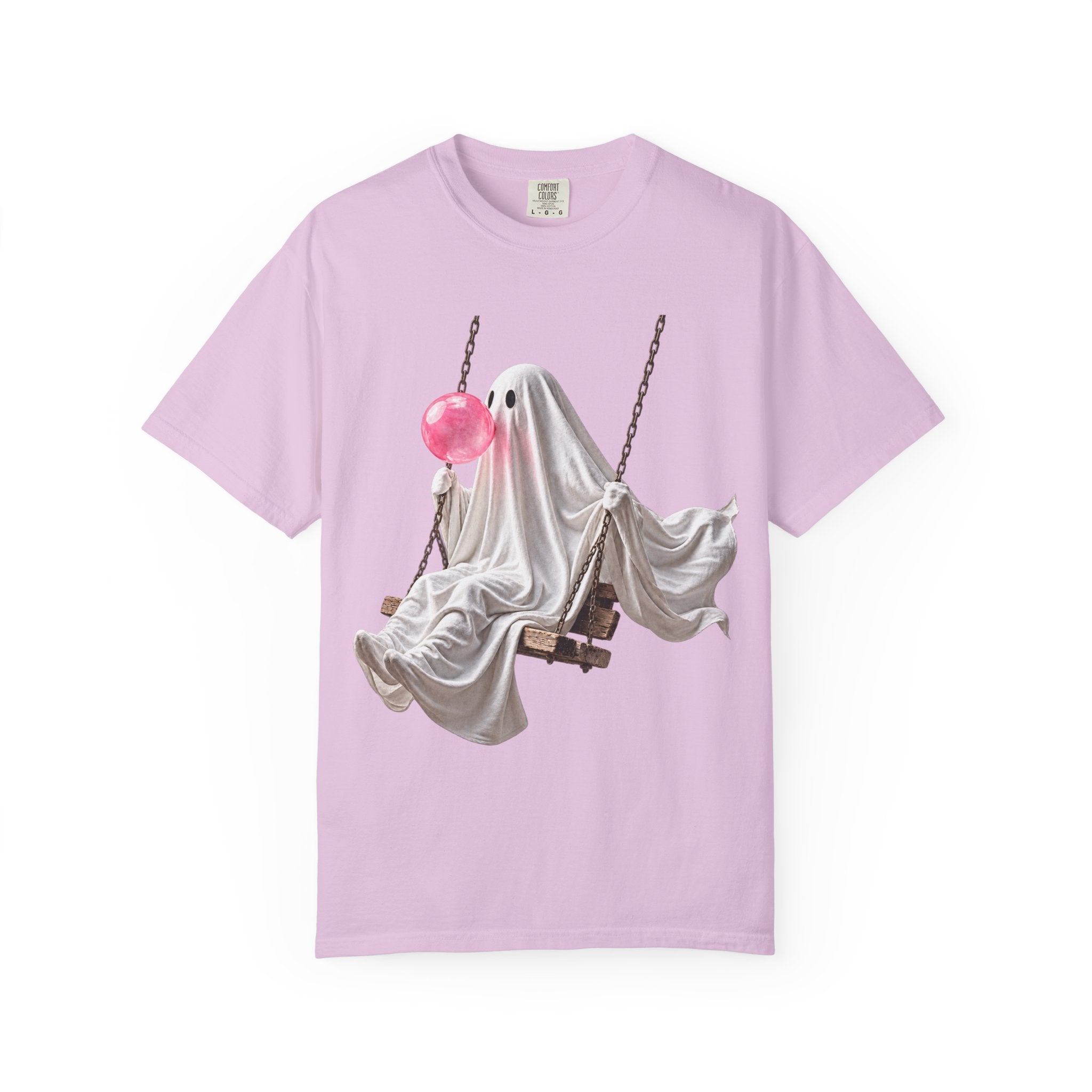Bubblegum Ghost Tee - Comfort Colors